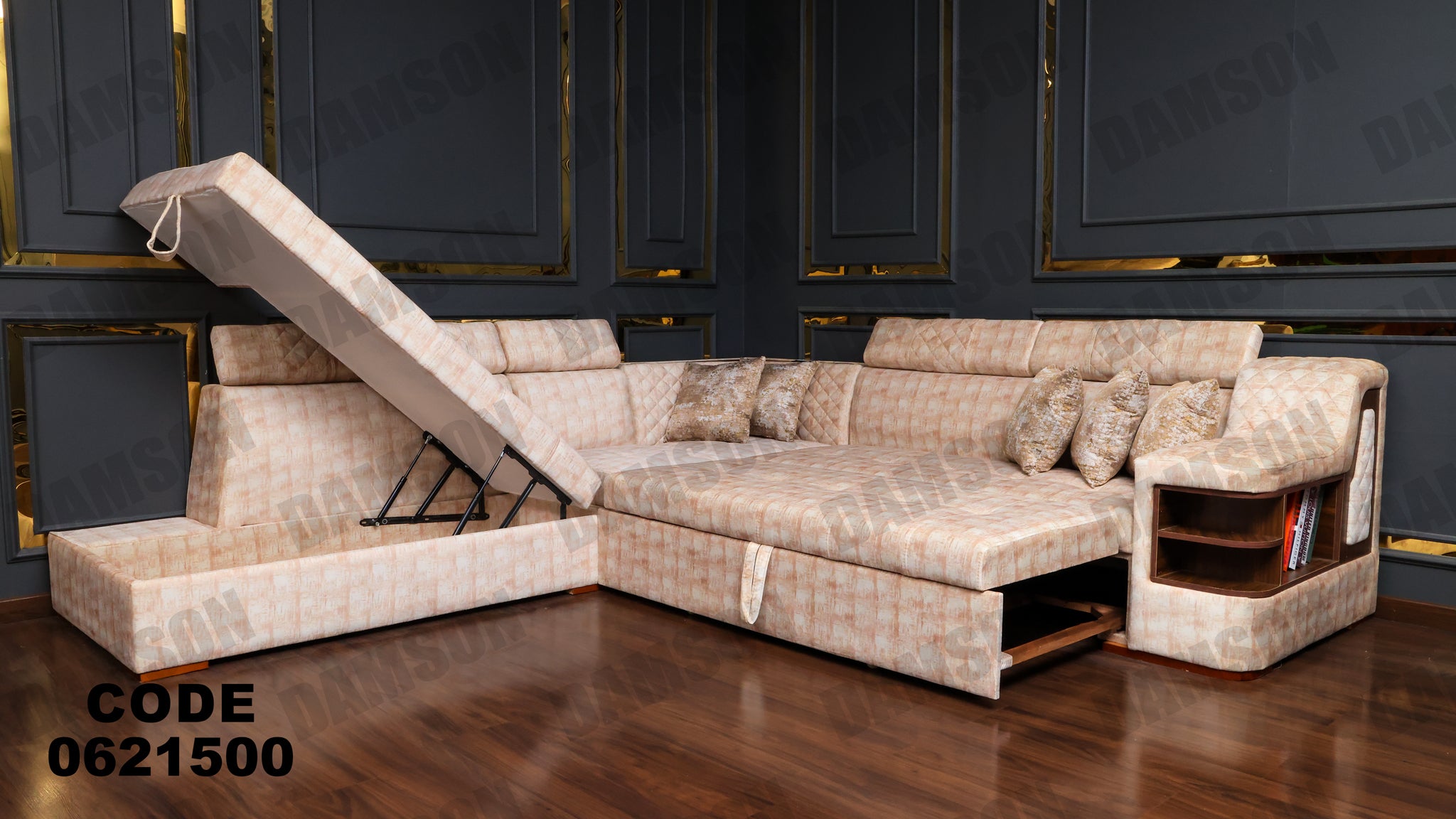 ركنة سرير وسحارة 215 - Damson Furnitureركنة سرير وسحارة 215