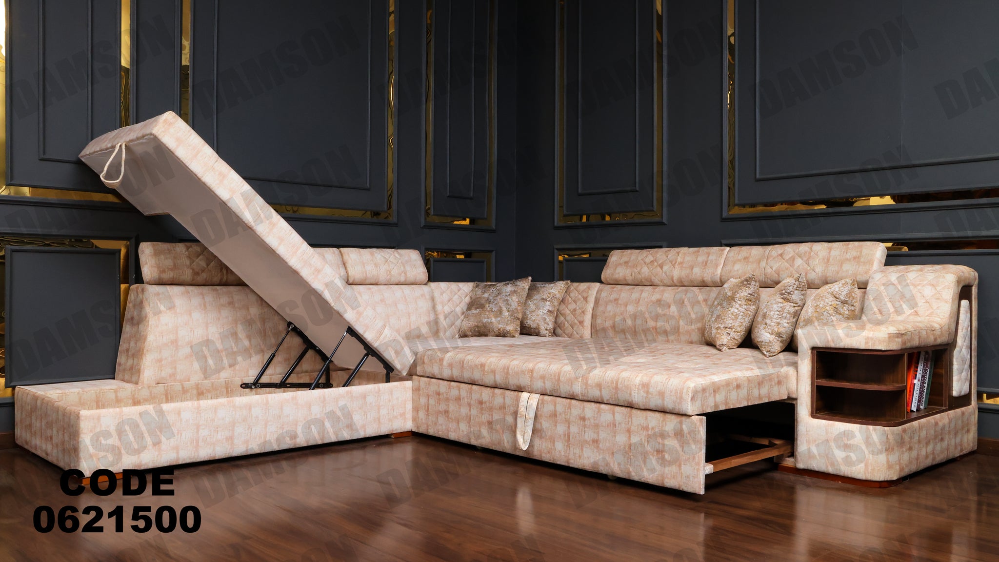 ركنة سرير وسحارة 215 - Damson Furnitureركنة سرير وسحارة 215