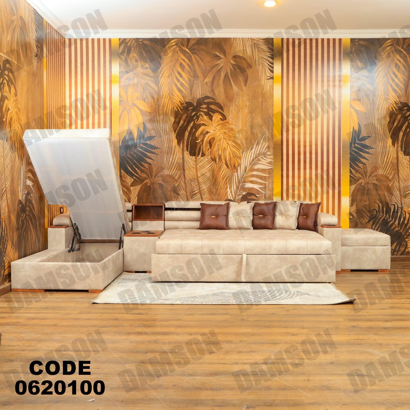 ركنة سرير وسحارة 201 - Damson Furnitureركنة سرير وسحارة 201