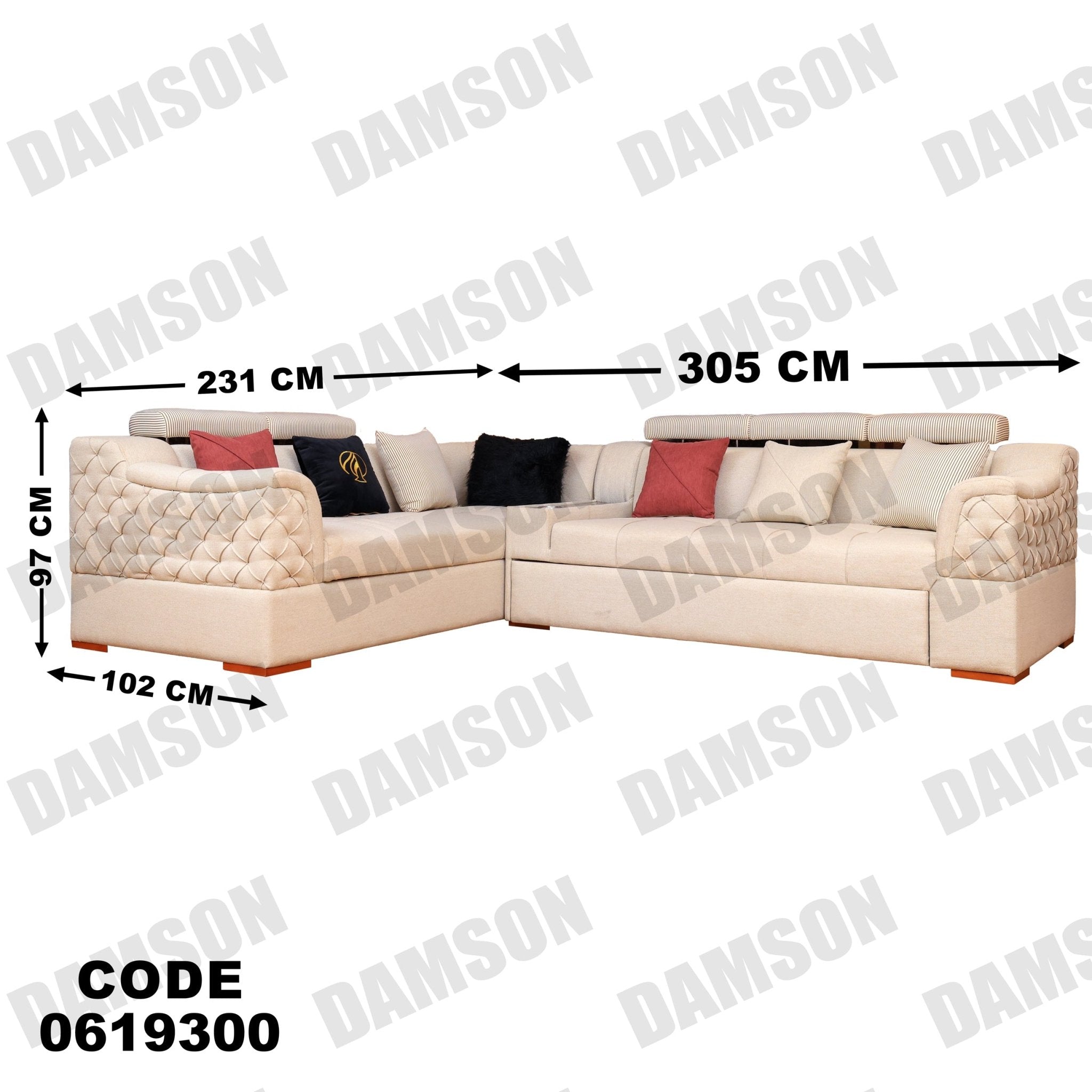 ركنة سرير و سحارة 193 - Damson Furnitureركنة سرير و سحارة 193