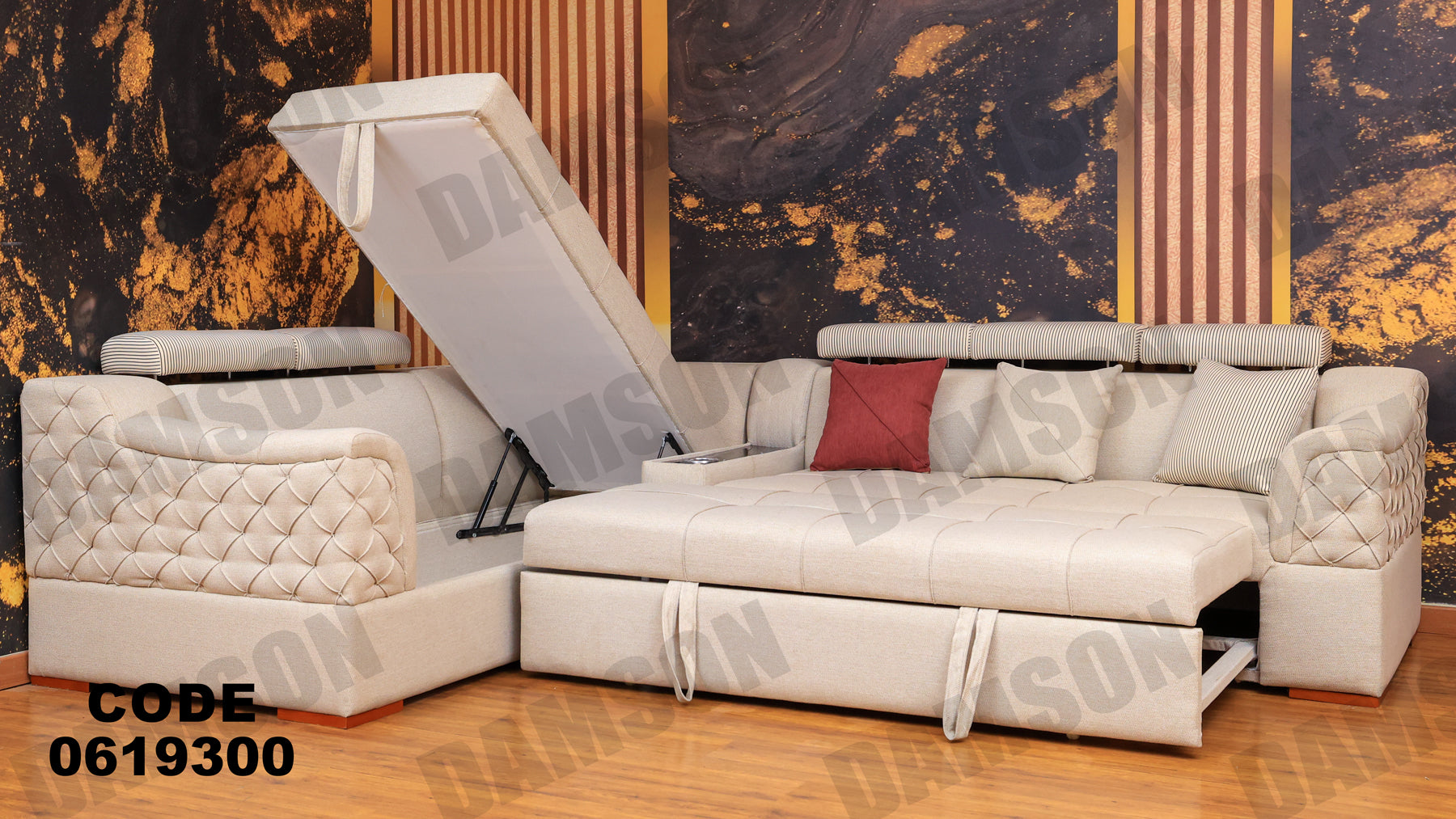 ركنة سرير و سحارة 193 - Damson Furnitureركنة سرير و سحارة 193