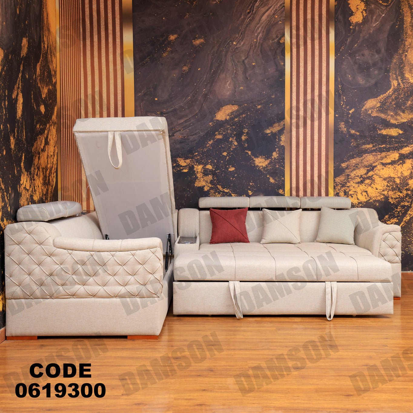 ركنة سرير و سحارة 193 - Damson Furnitureركنة سرير و سحارة 193