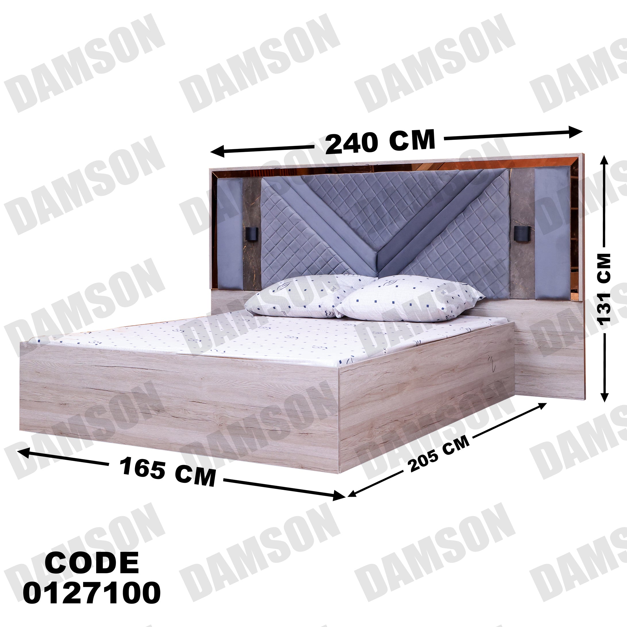 غرفة نوم ماستر 271 - Damson Furnitureغرفة نوم ماستر 271