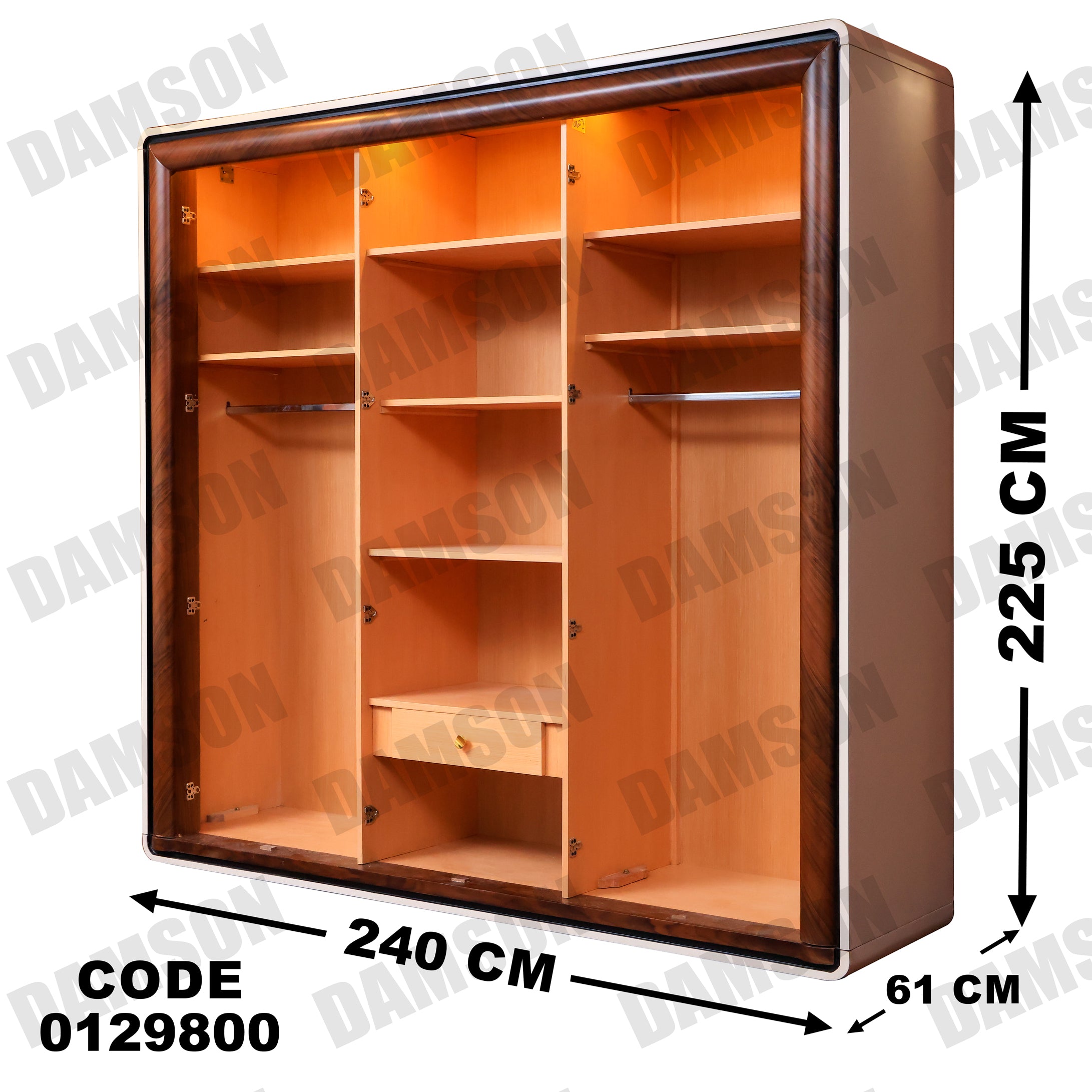 غرفة نوم ماستر 298 - Damson Furnitureغرفة نوم ماستر 298