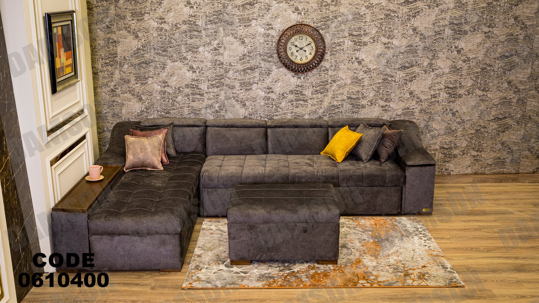 ركنة سرير وسحارة 104 - Damson Furnitureركنة سرير وسحارة 104