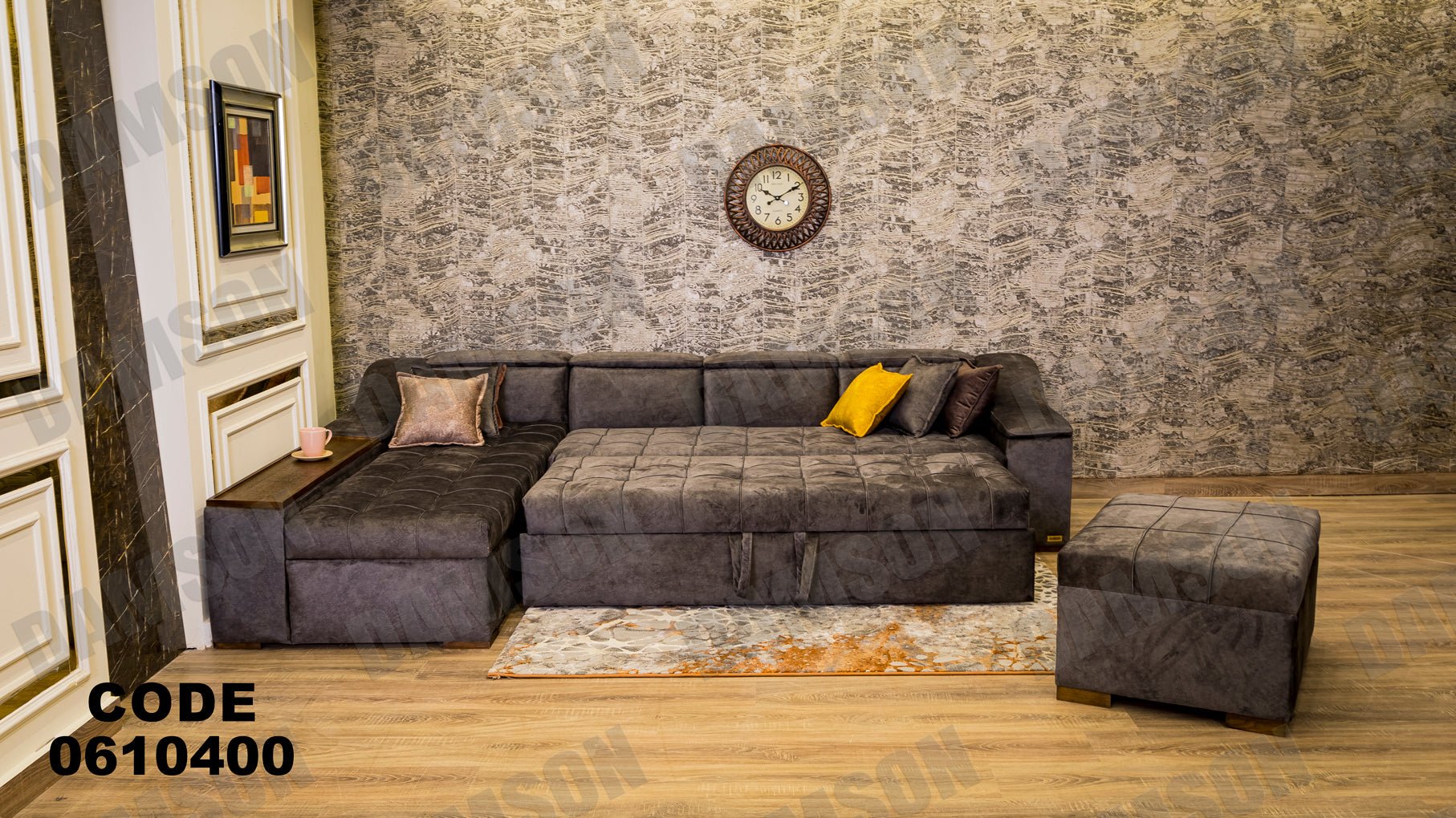 ركنة سرير وسحارة 104 - Damson Furnitureركنة سرير وسحارة 104