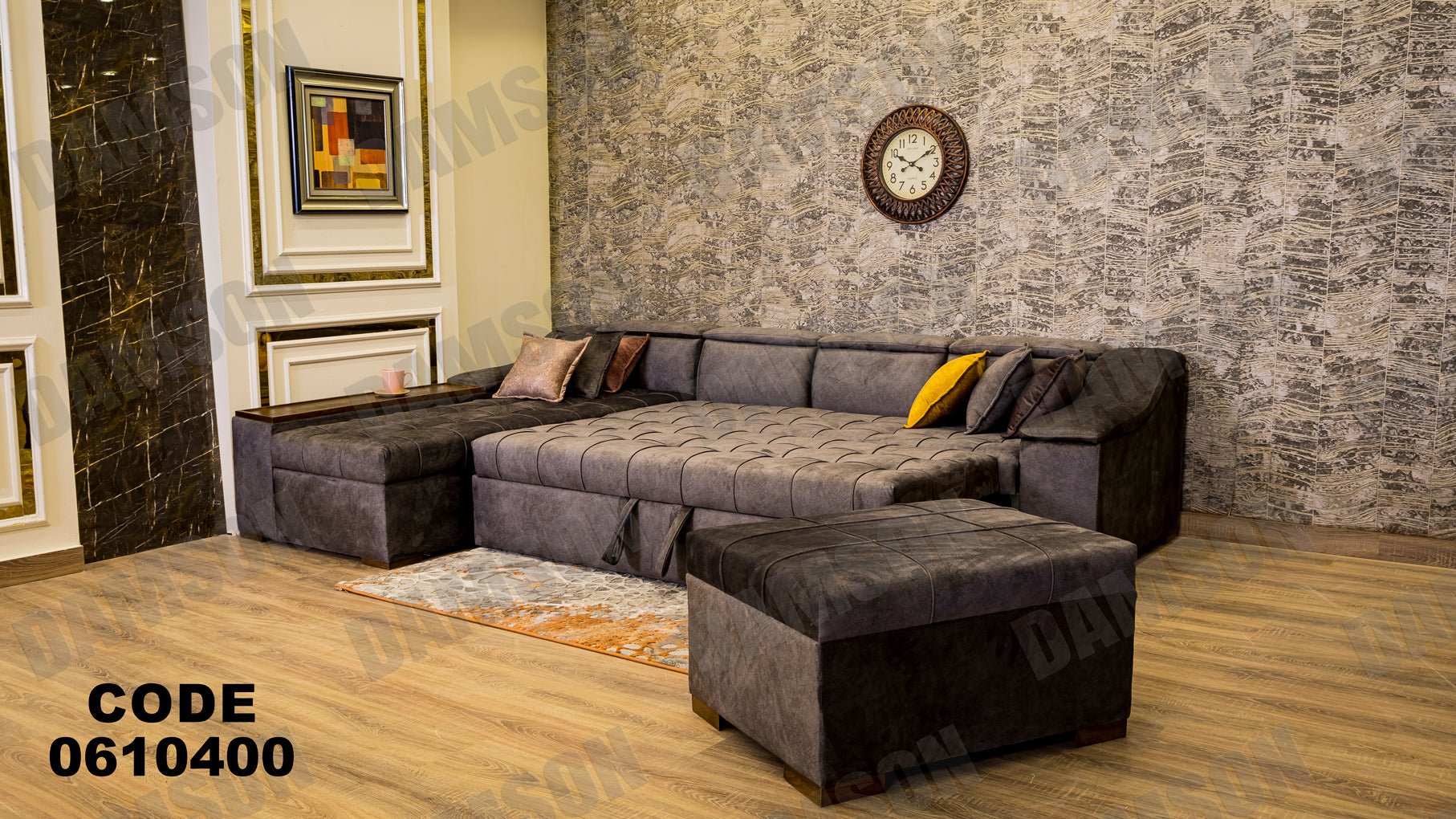 ركنة سرير وسحارة 104 - Damson Furnitureركنة سرير وسحارة 104