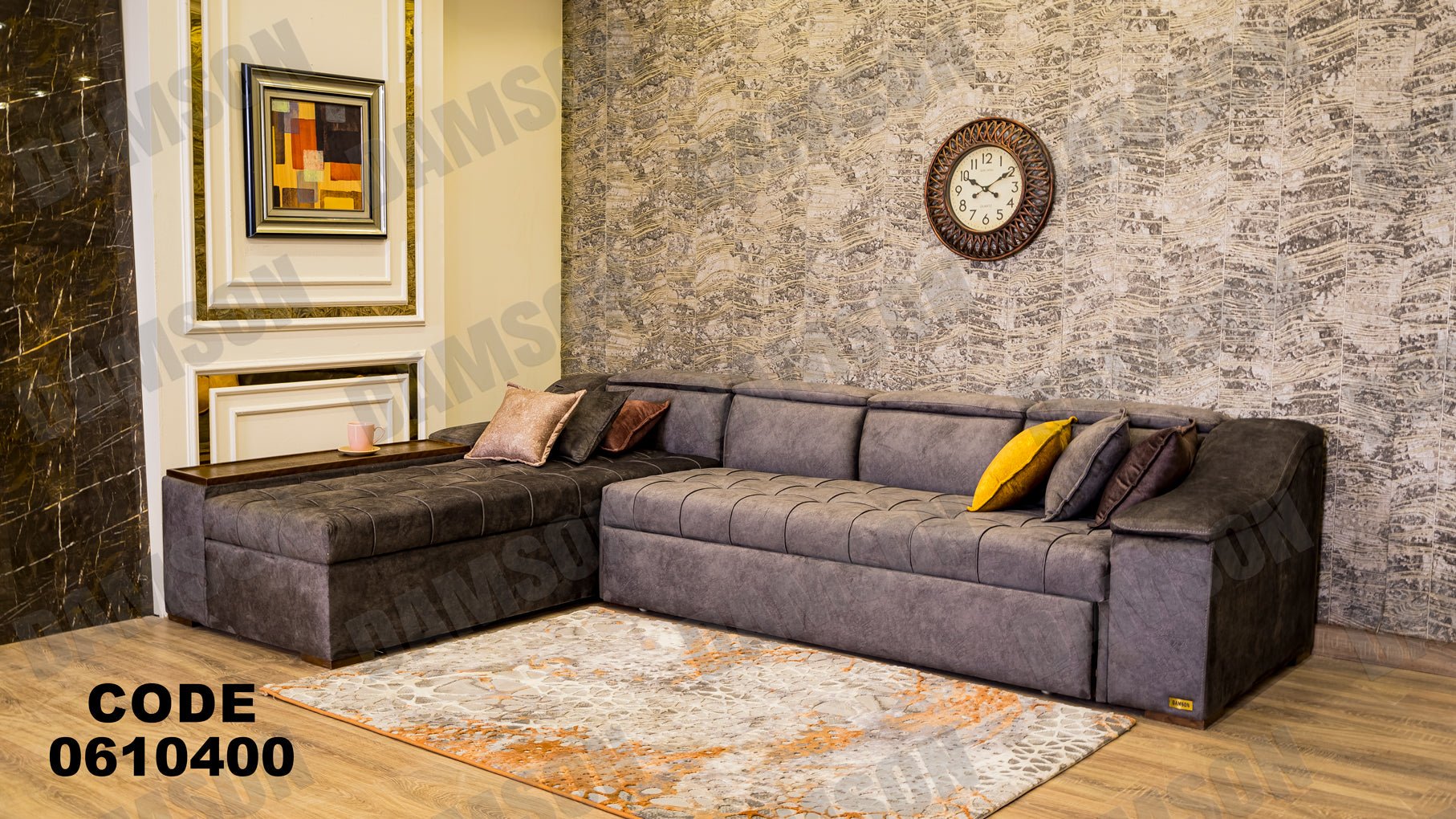 ركنة سرير وسحارة 104 - Damson Furnitureركنة سرير وسحارة 104