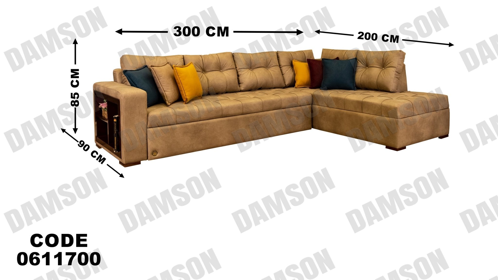 ركنة سرير و سحارة 117 - Damson Furnitureركنة سرير و سحارة 117