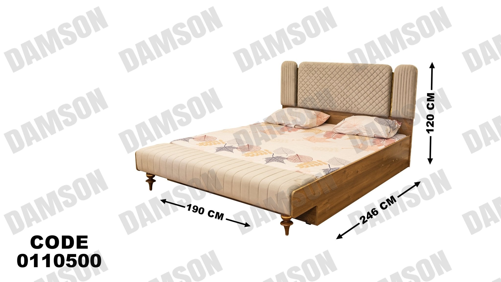 غرفة نوم ماستر 105 - Damson Furnitureغرفة نوم ماستر 105