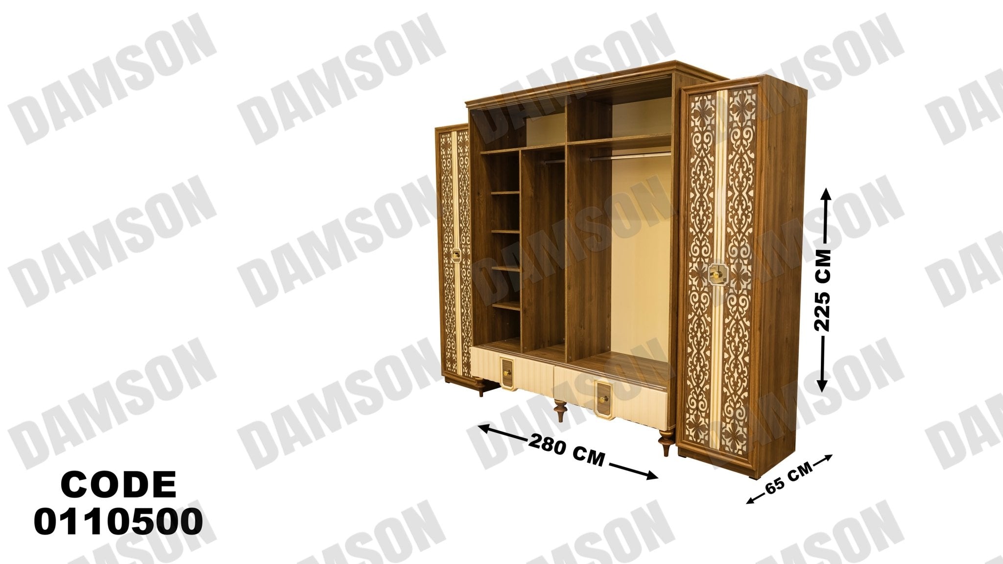 غرفة نوم ماستر 105 - Damson Furnitureغرفة نوم ماستر 105