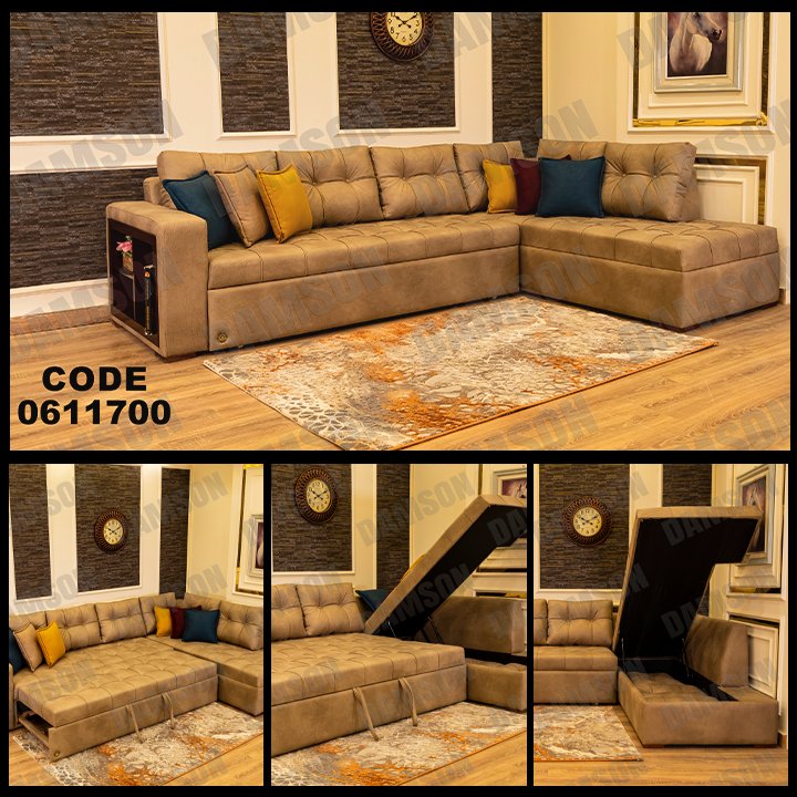ركنة سرير و سحارة 117 - Damson Furnitureركنة سرير و سحارة 117