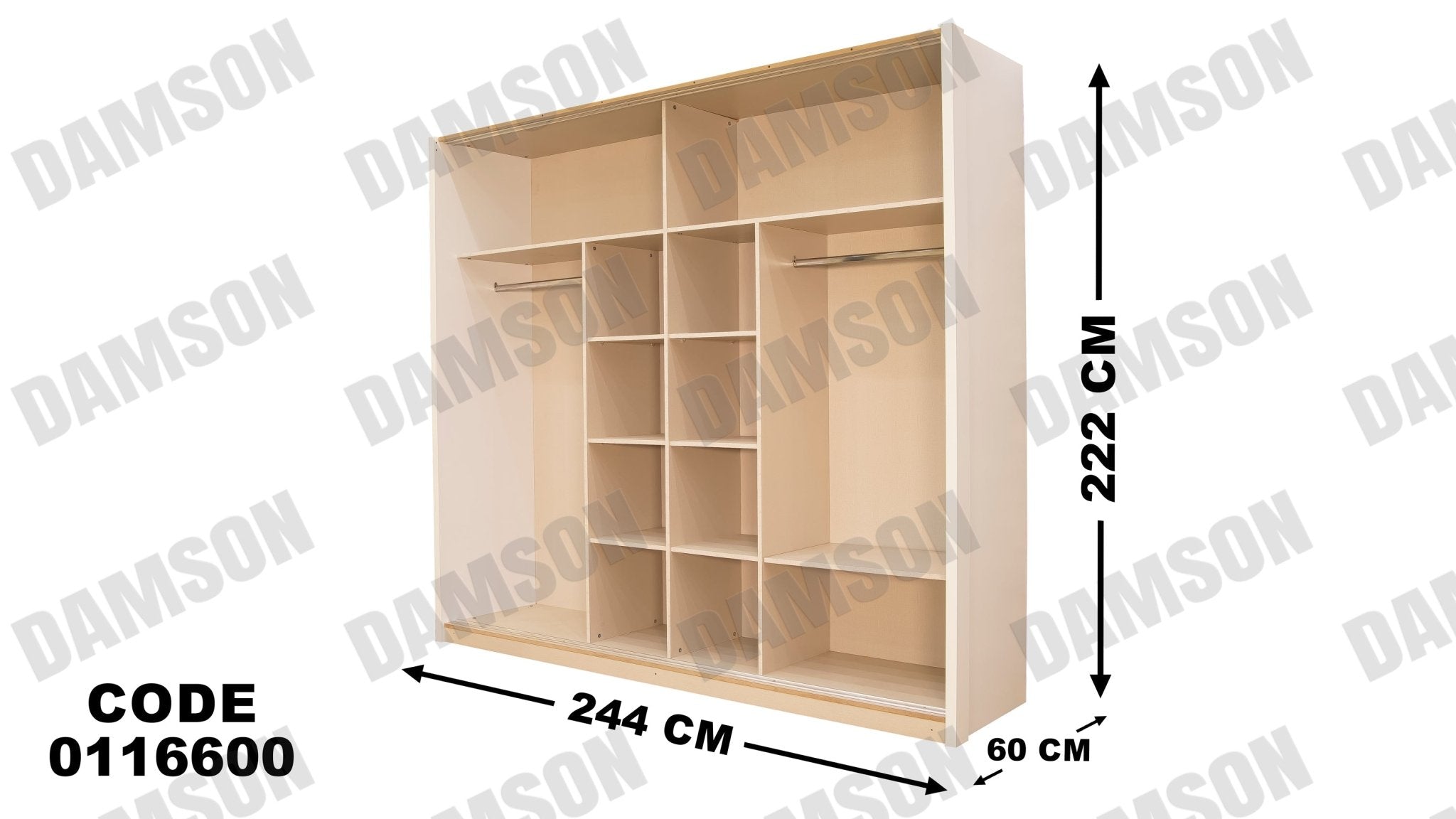 غرفة نوم ماستر 166 - Damson Furnitureغرفة نوم ماستر 166