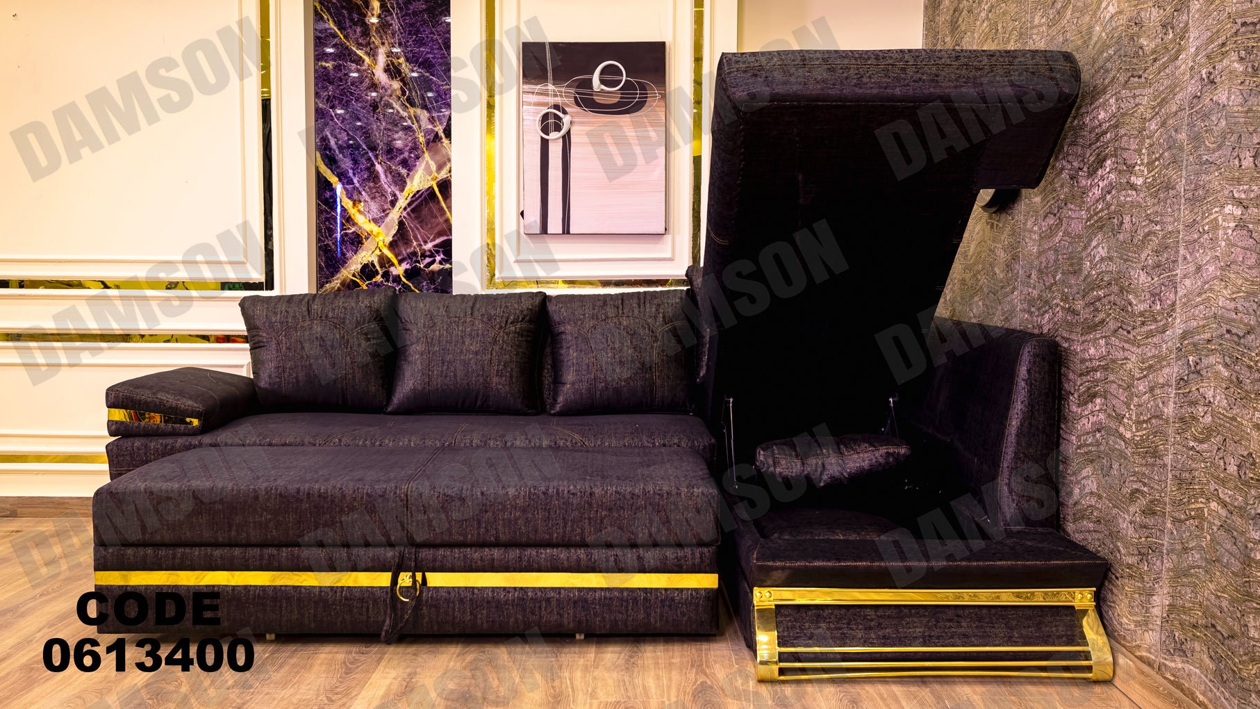 ركنة سرير و سحارة 134 - Damson Furnitureركنة سرير و سحارة 134