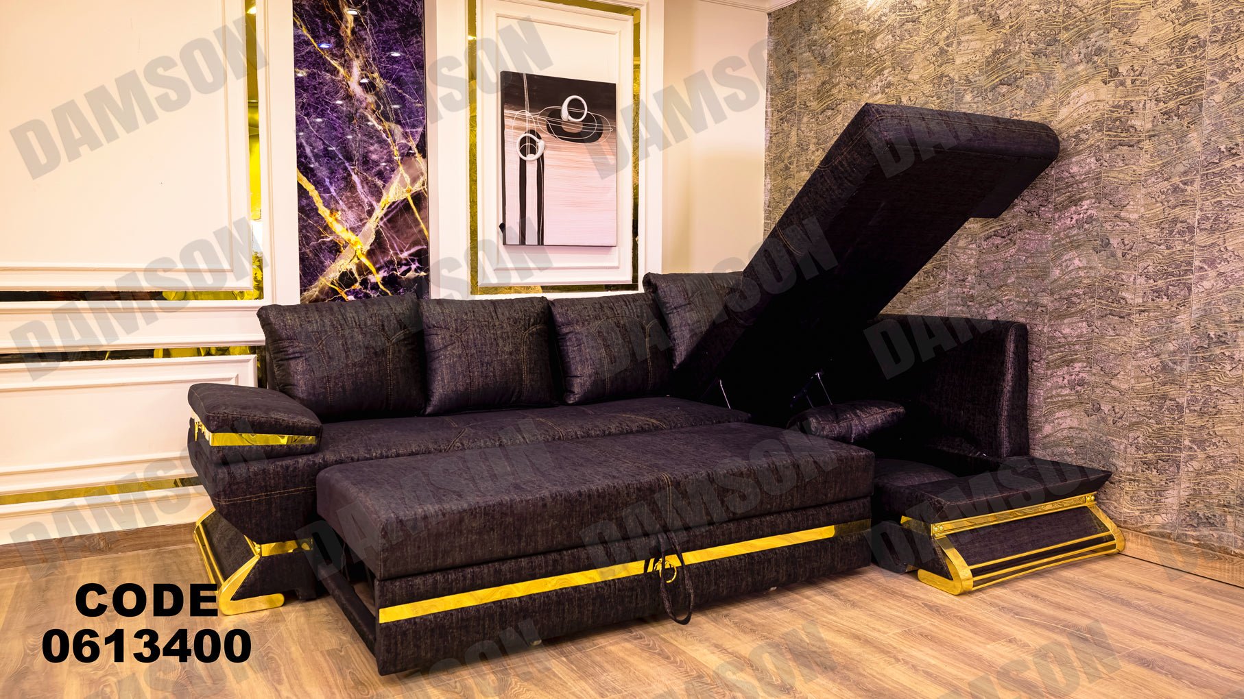 ركنة سرير و سحارة 134 - Damson Furnitureركنة سرير و سحارة 134