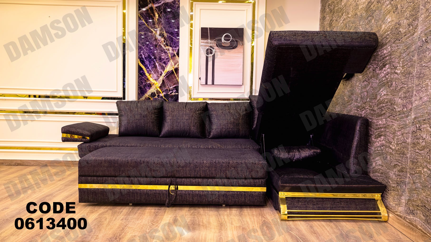 ركنة سرير و سحارة 134 - Damson Furnitureركنة سرير و سحارة 134