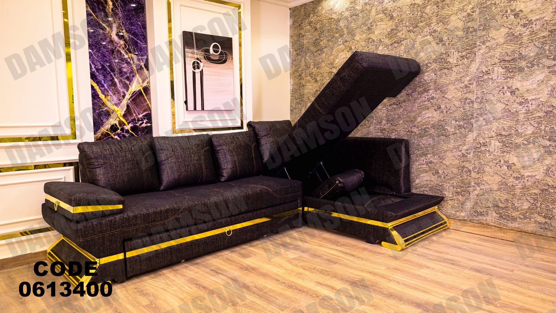 ركنة سرير و سحارة 134 - Damson Furnitureركنة سرير و سحارة 134