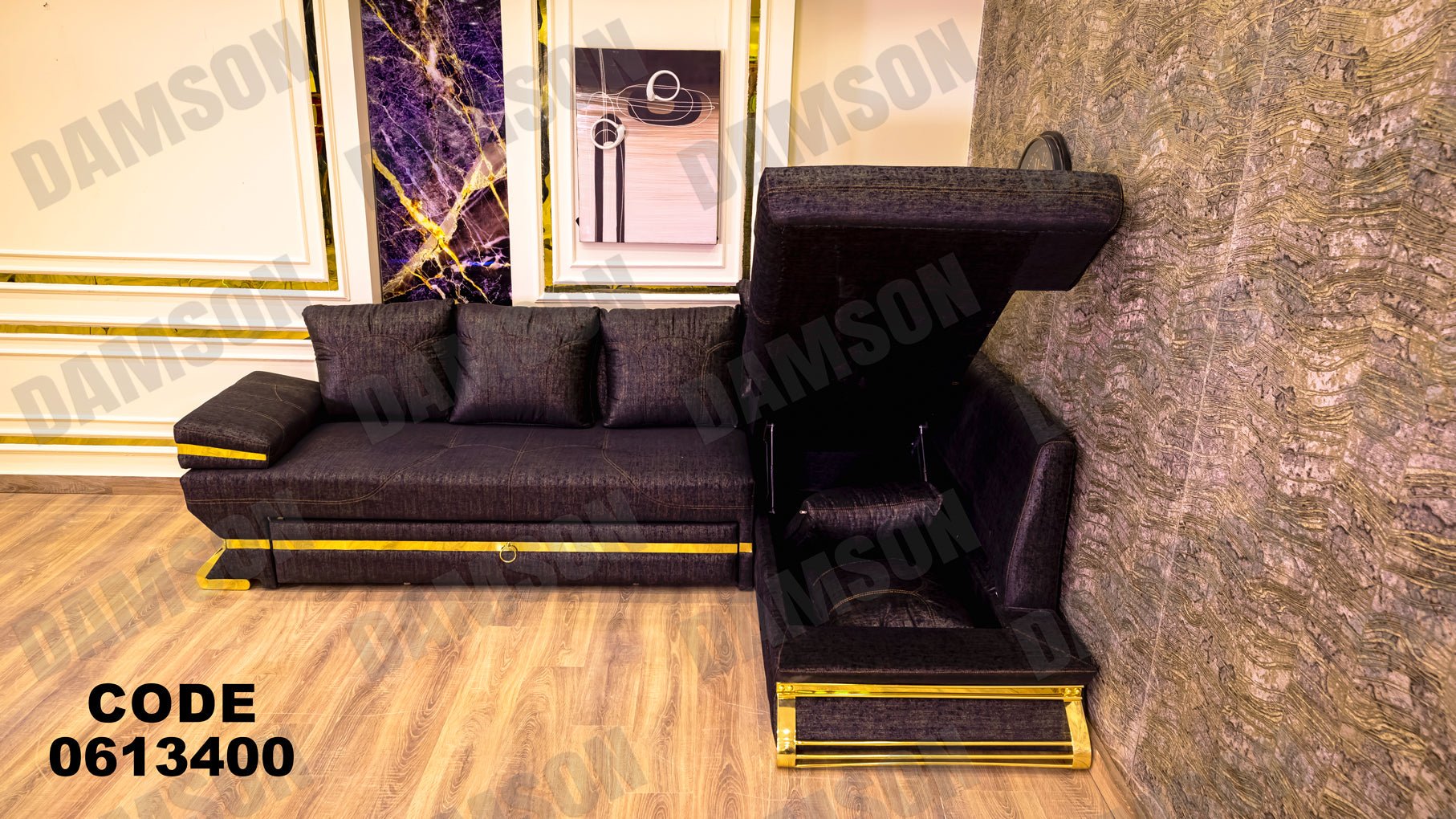ركنة سرير و سحارة 134 - Damson Furnitureركنة سرير و سحارة 134