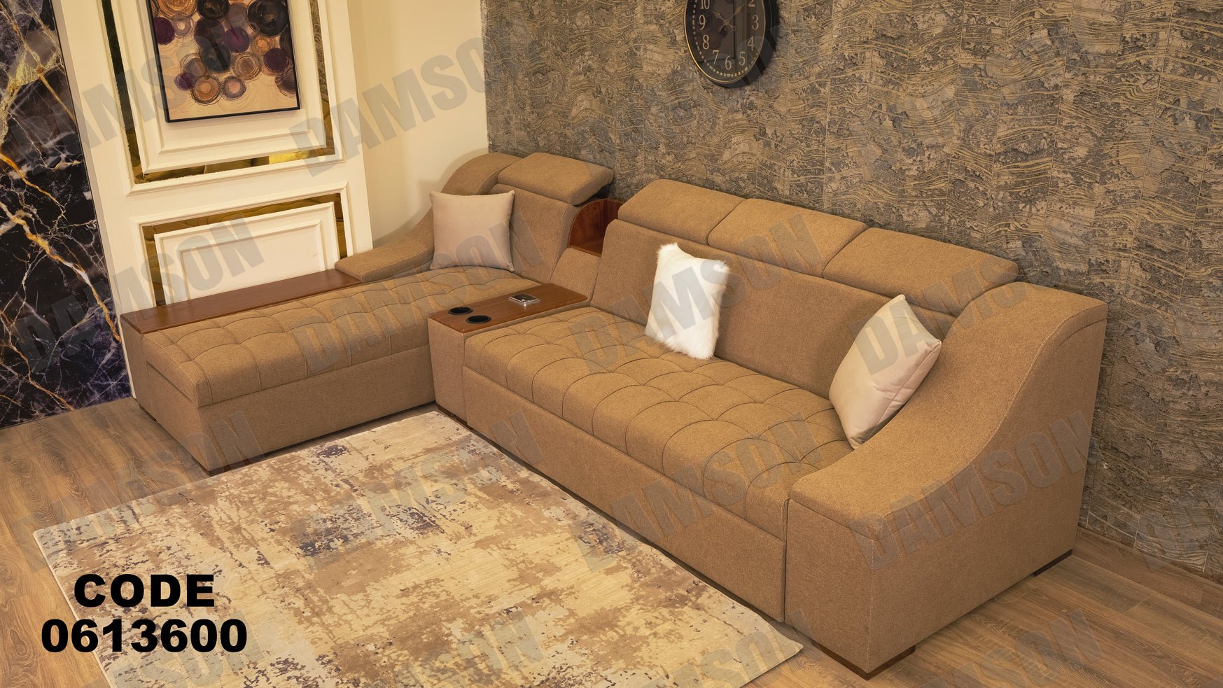 ركنة سرير و سحارة 136 - Damson Furnitureركنة سرير و سحارة 136