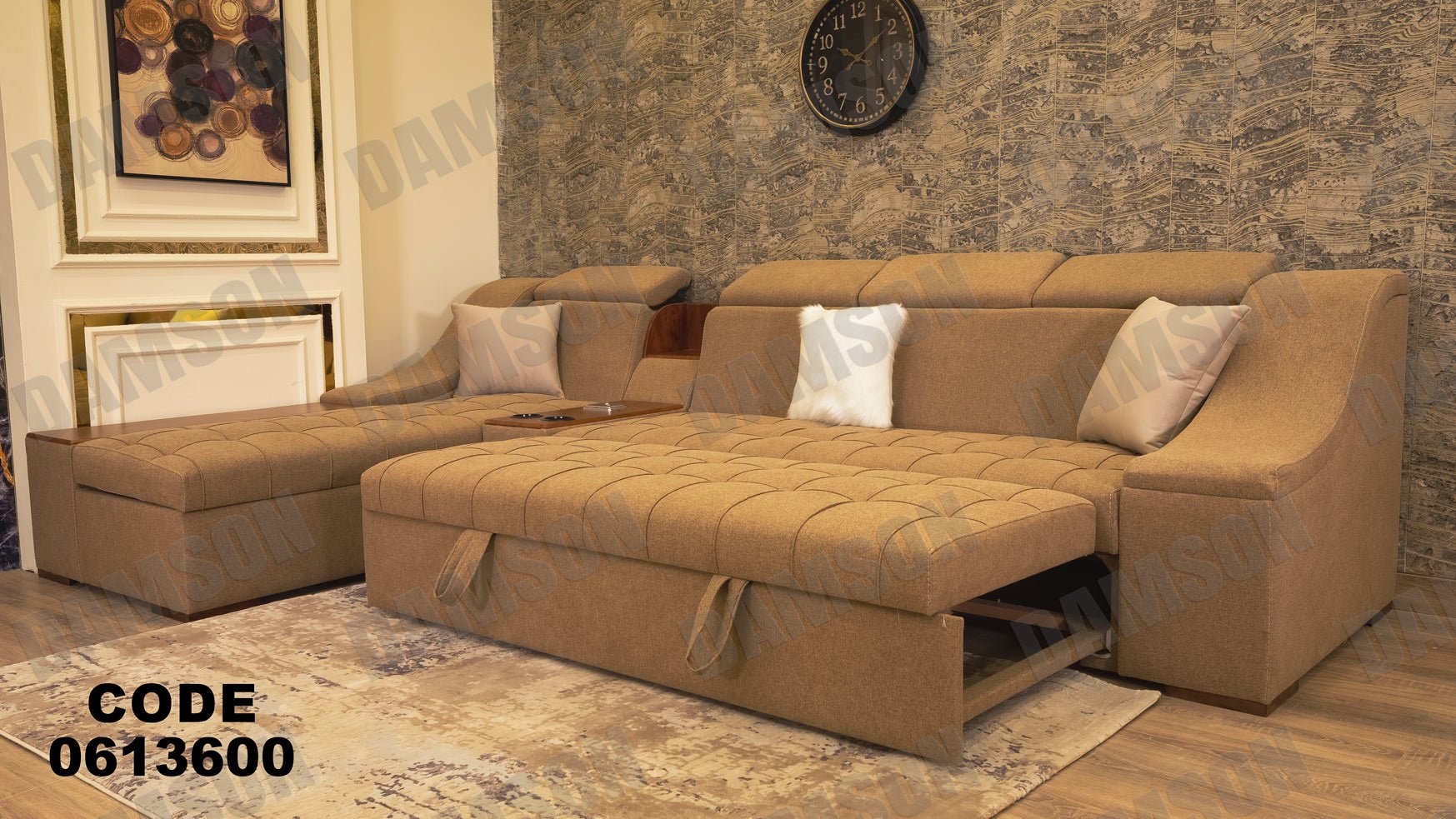 ركنة سرير و سحارة 136 - Damson Furnitureركنة سرير و سحارة 136
