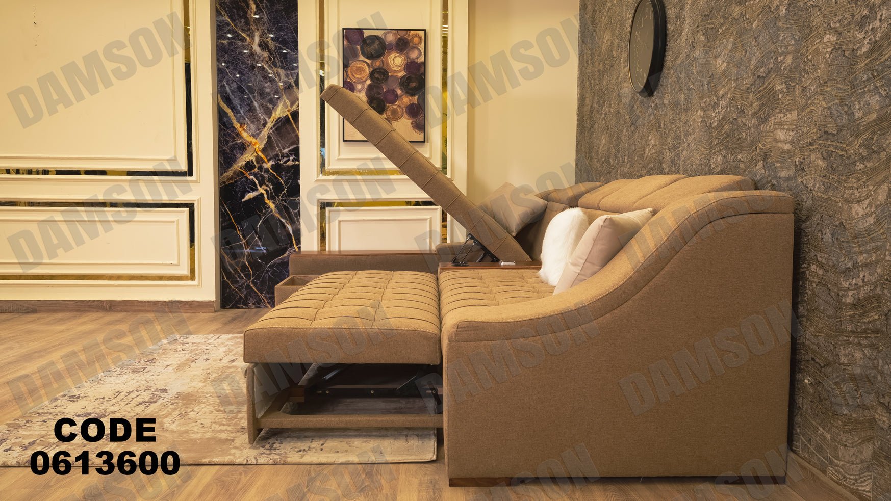 ركنة سرير و سحارة 136 - Damson Furnitureركنة سرير و سحارة 136