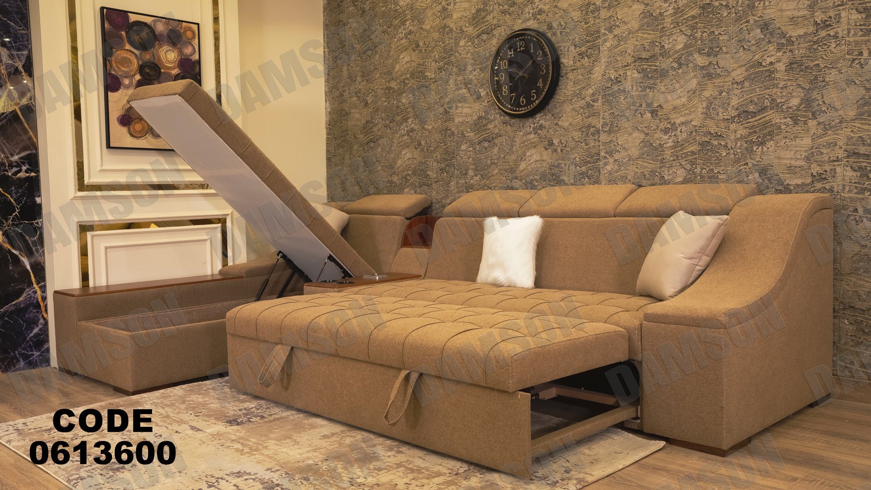 ركنة سرير و سحارة 136 - Damson Furnitureركنة سرير و سحارة 136