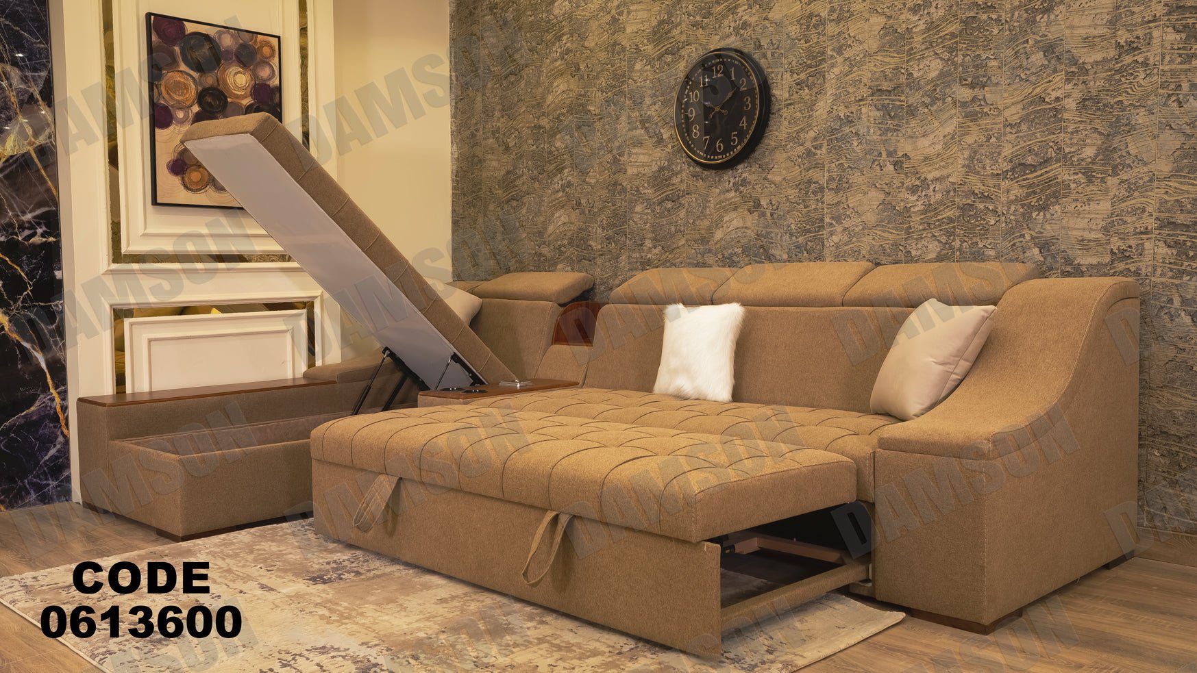 ركنة سرير و سحارة 136 - Damson Furnitureركنة سرير و سحارة 136