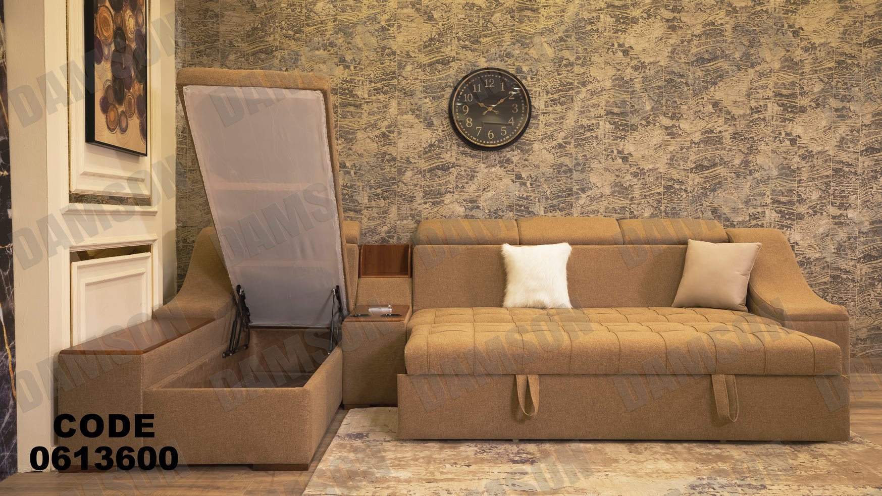 ركنة سرير و سحارة 136 - Damson Furnitureركنة سرير و سحارة 136