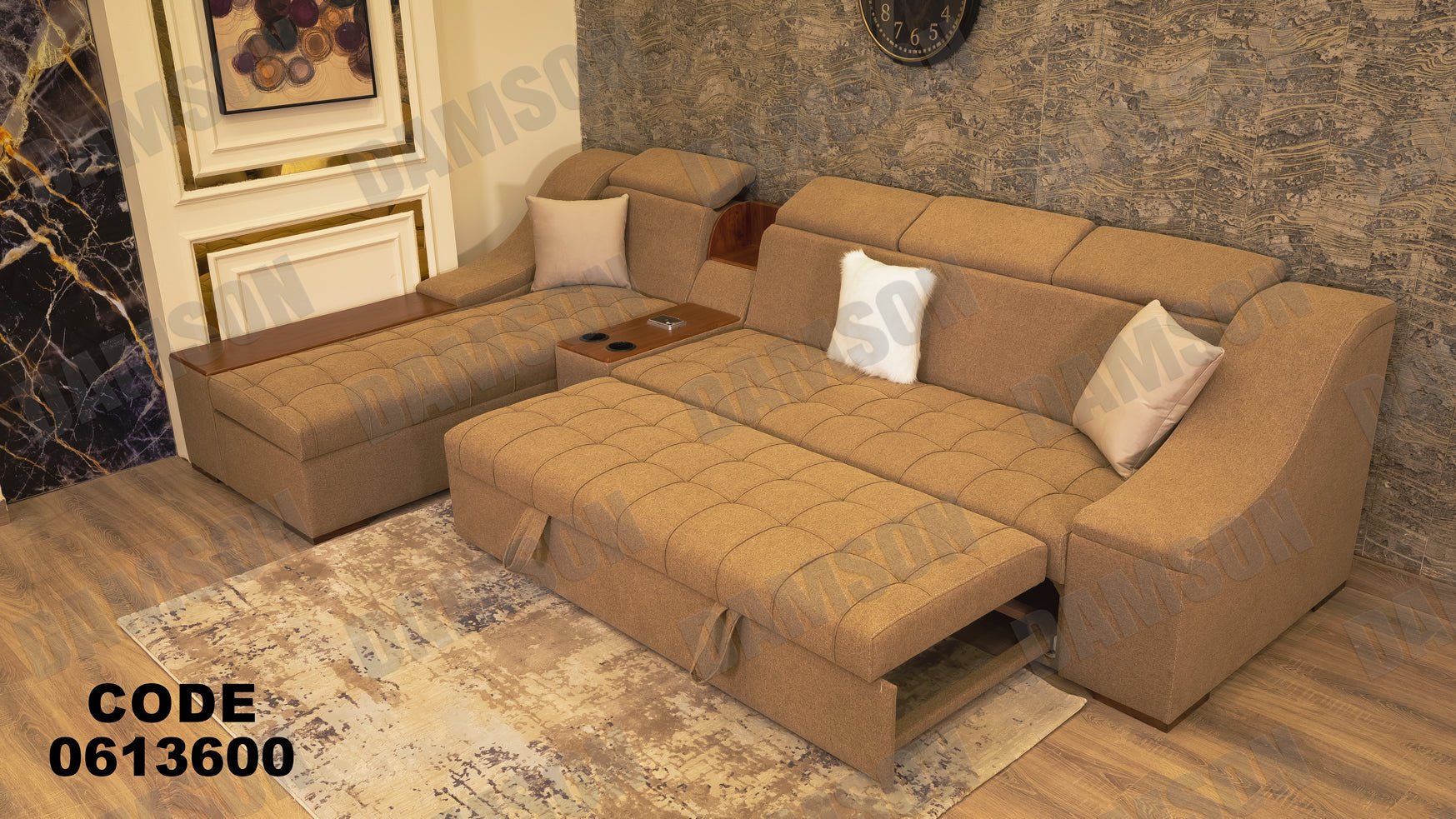 ركنة سرير و سحارة 136 - Damson Furnitureركنة سرير و سحارة 136
