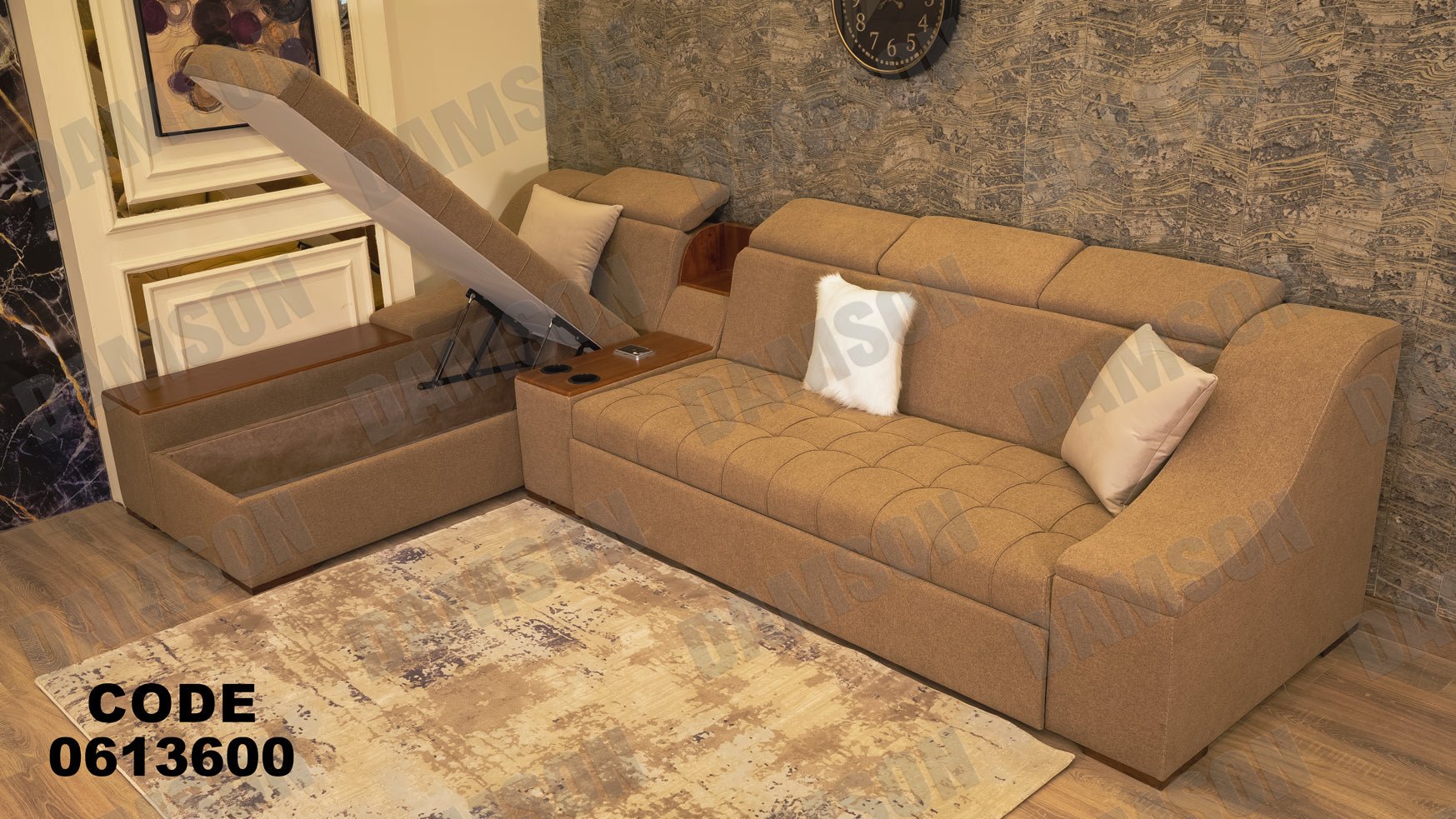 ركنة سرير و سحارة 136 - Damson Furnitureركنة سرير و سحارة 136