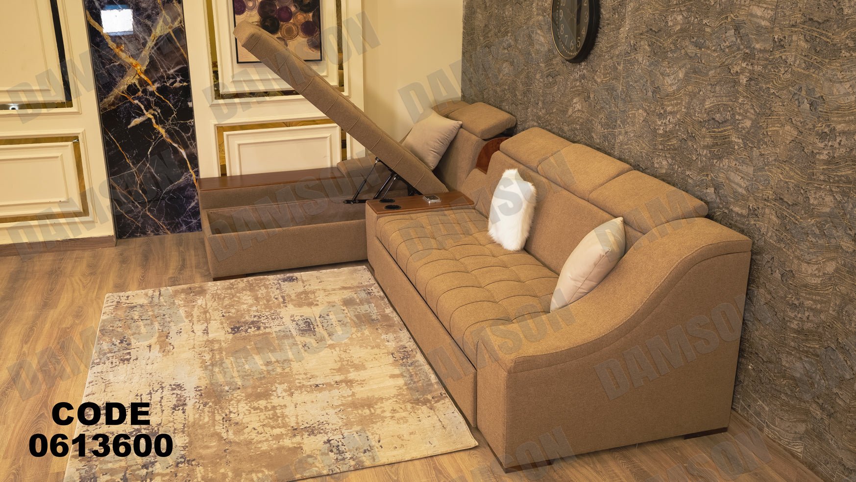 ركنة سرير و سحارة 136 - Damson Furnitureركنة سرير و سحارة 136