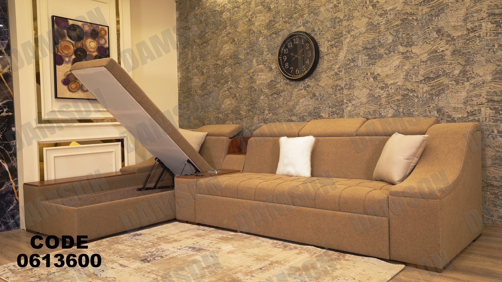 ركنة سرير و سحارة 136 - Damson Furnitureركنة سرير و سحارة 136