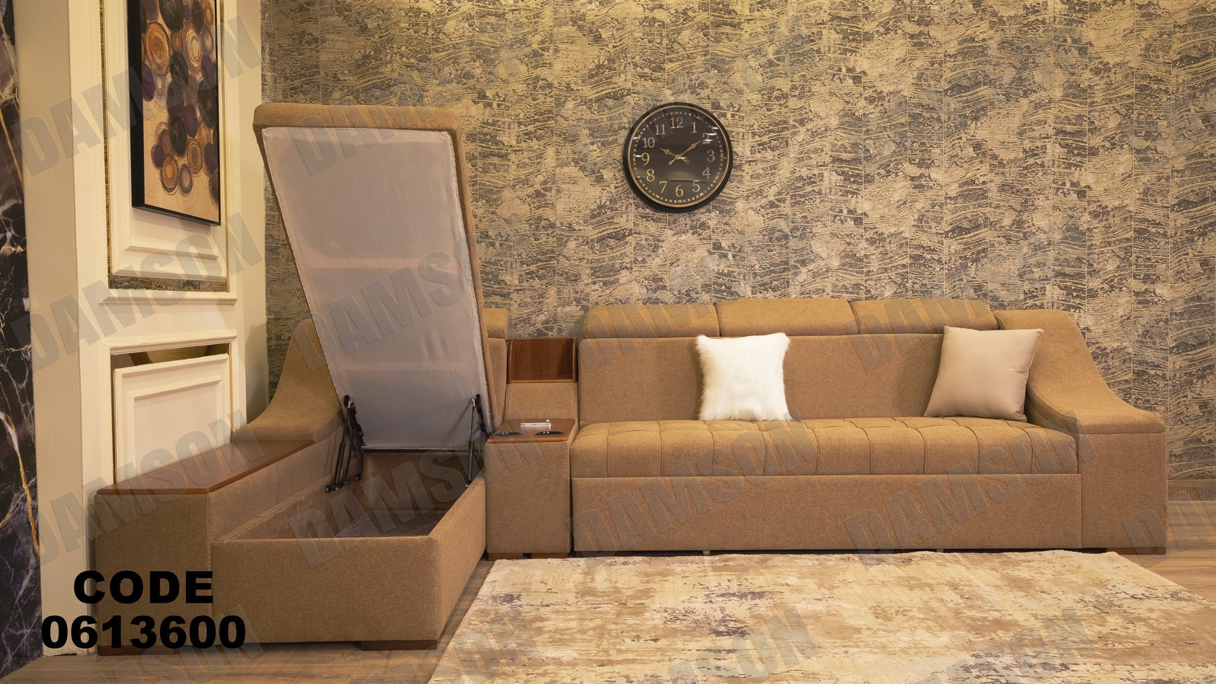 ركنة سرير و سحارة 136 - Damson Furnitureركنة سرير و سحارة 136