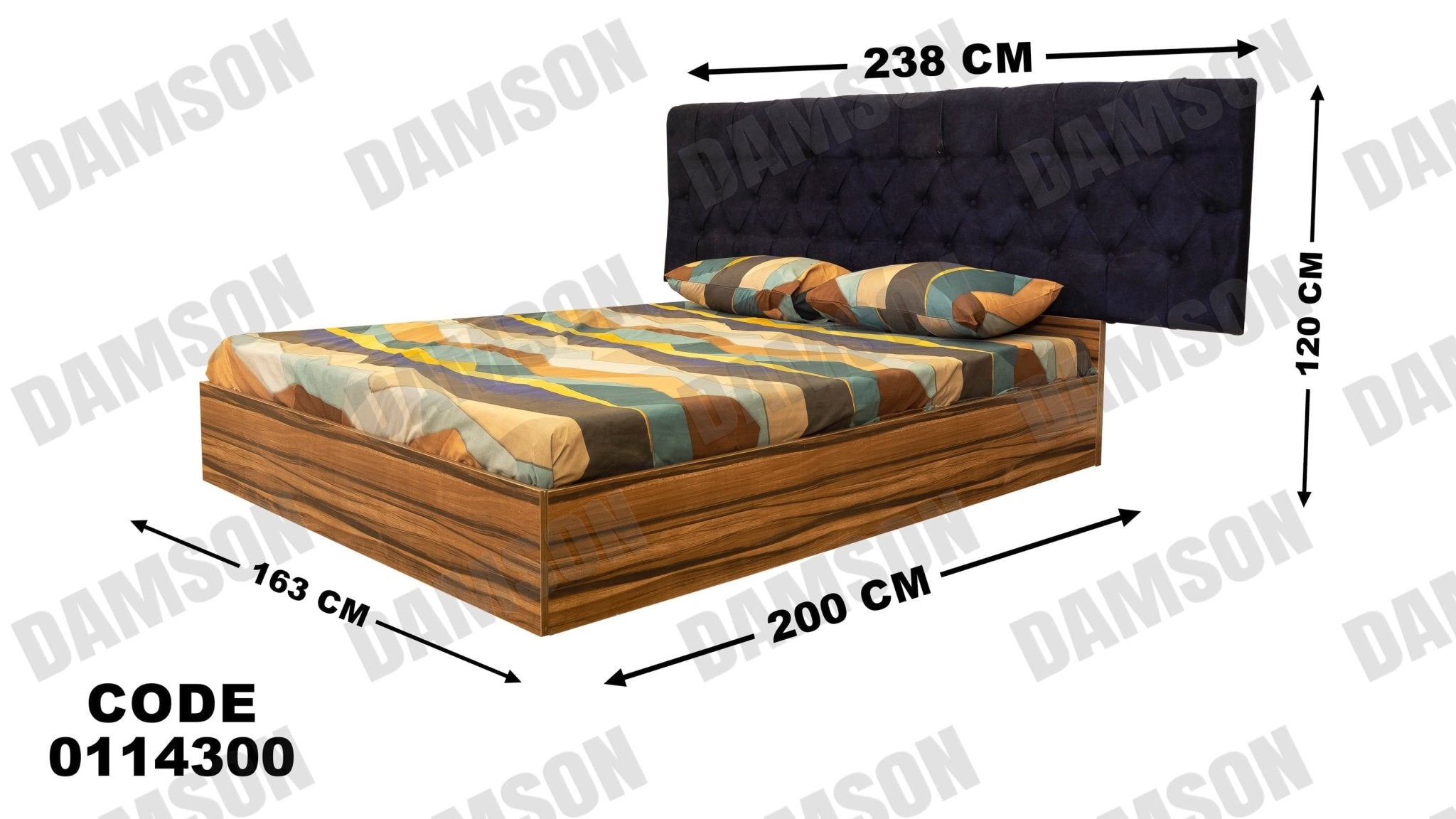 غرفة نوم ماستر 143 - Damson Furnitureغرفة نوم ماستر 143