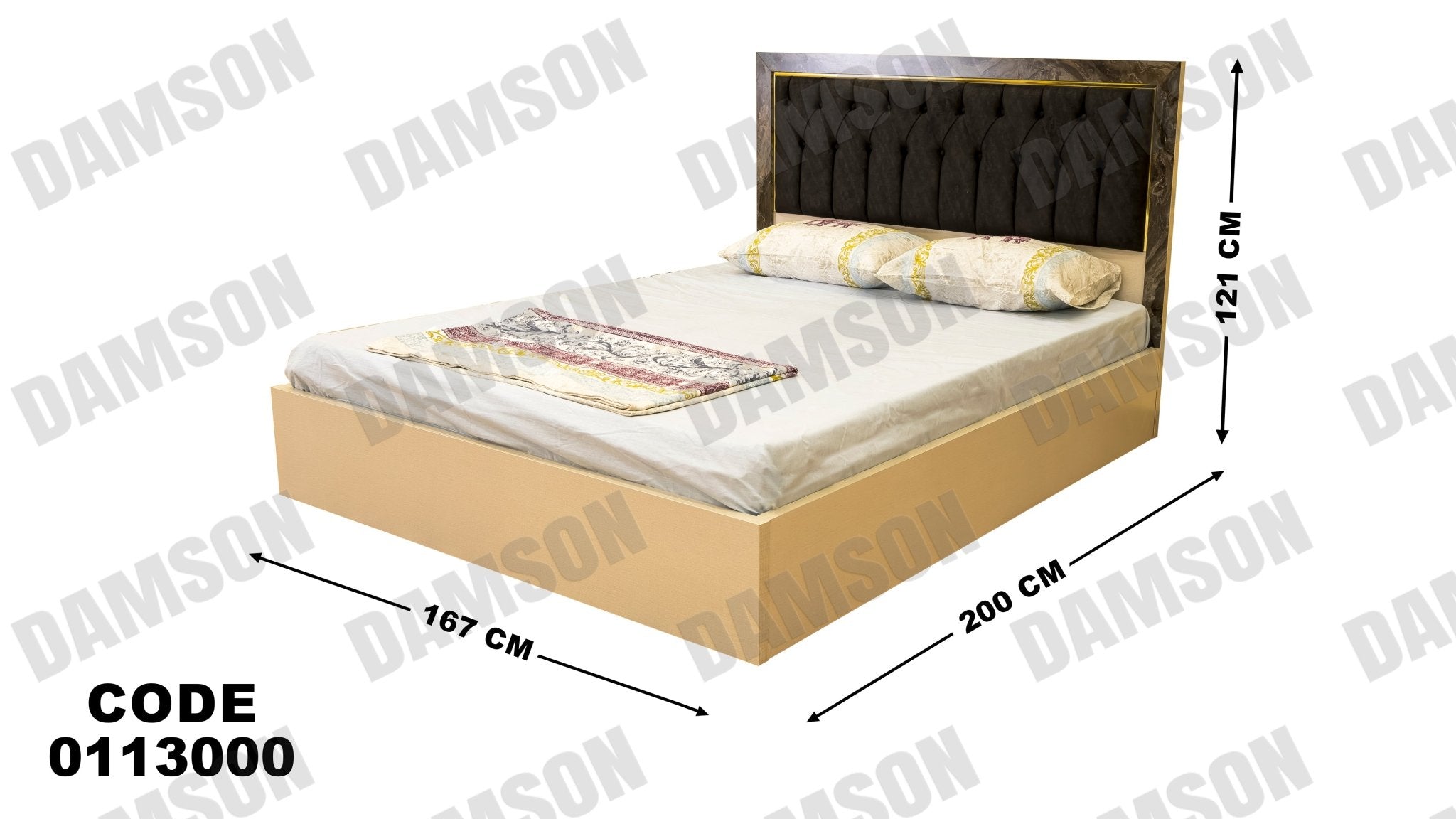 غرفة نوم ماستر 130 - Damson Furnitureغرفة نوم ماستر 130