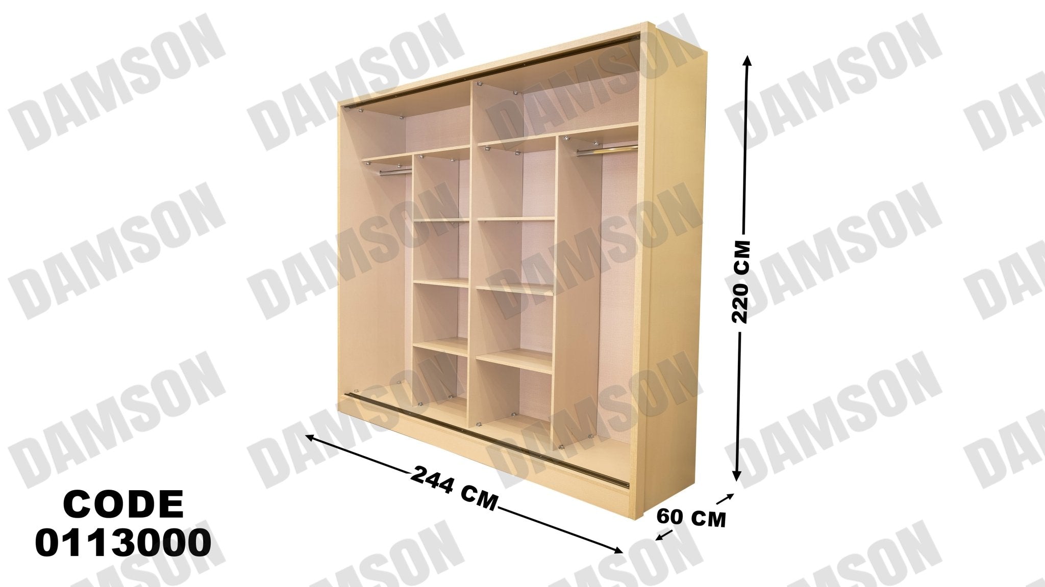 غرفة نوم ماستر 130 - Damson Furnitureغرفة نوم ماستر 130