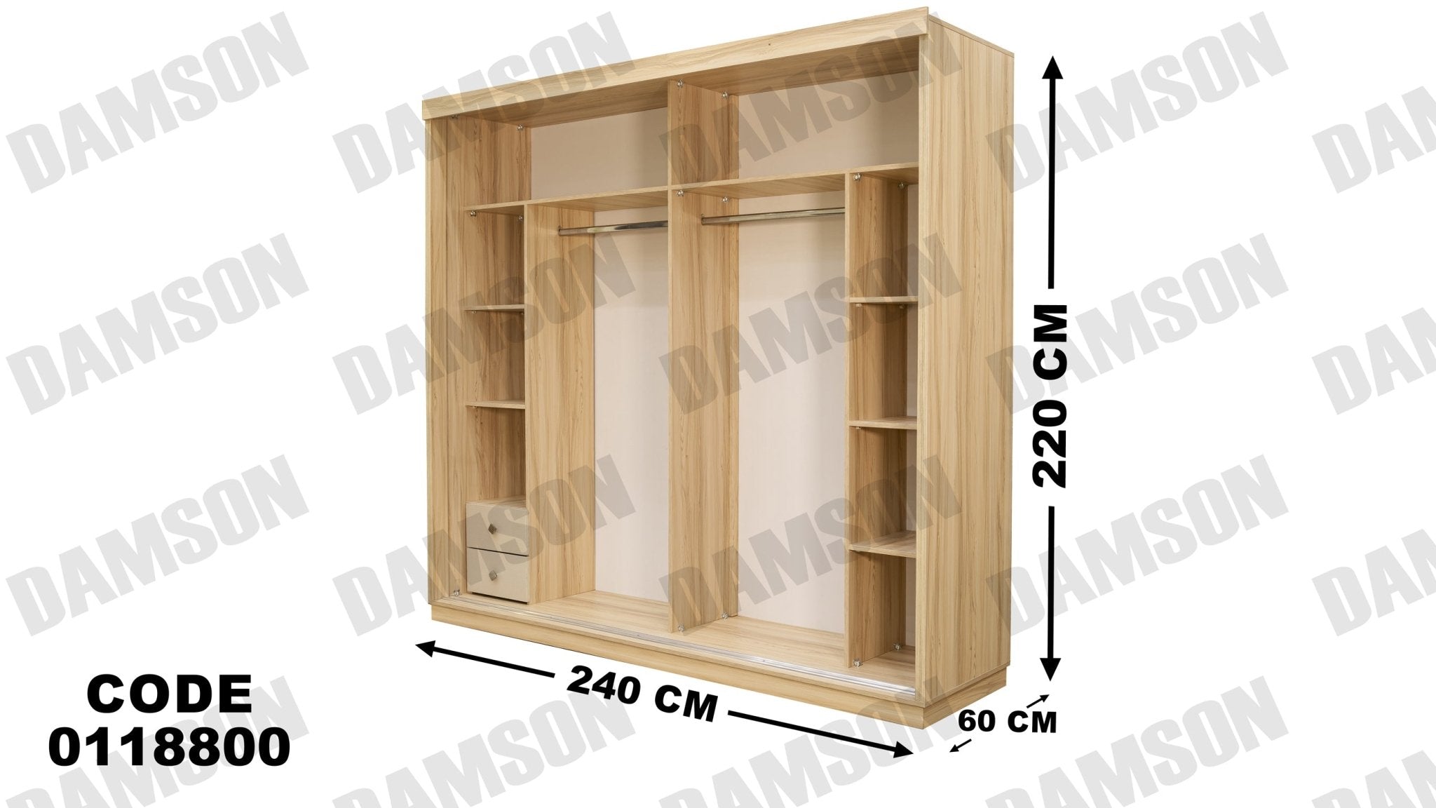 غرفة نوم ماستر 188 - Damson Furnitureغرفة نوم ماستر 188