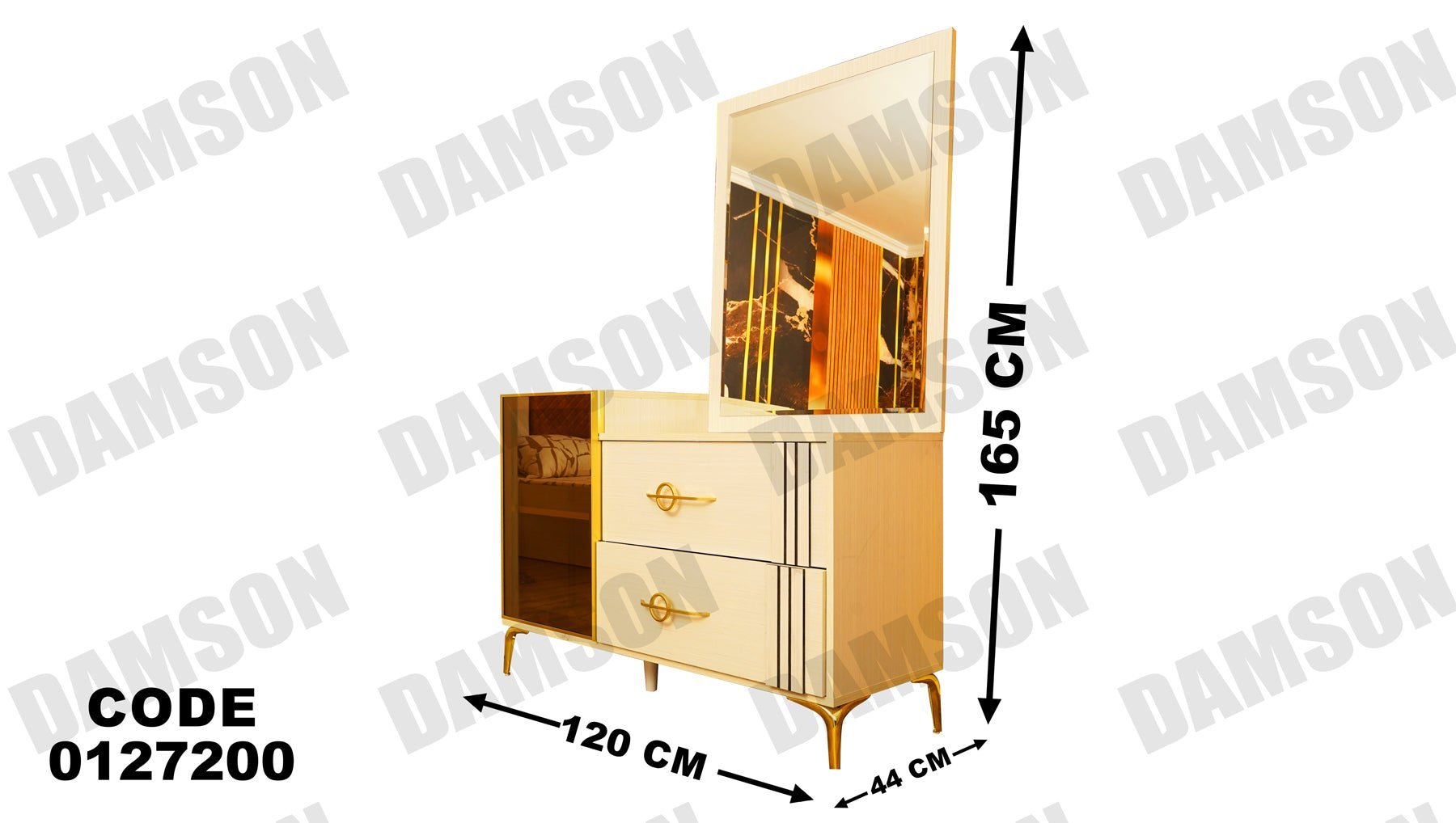 غرفة نوم ماستر 272 - Damson Furnitureغرفة نوم ماستر 272