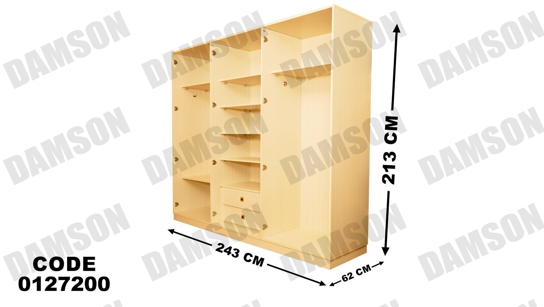 غرفة نوم ماستر 272 - Damson Furnitureغرفة نوم ماستر 272