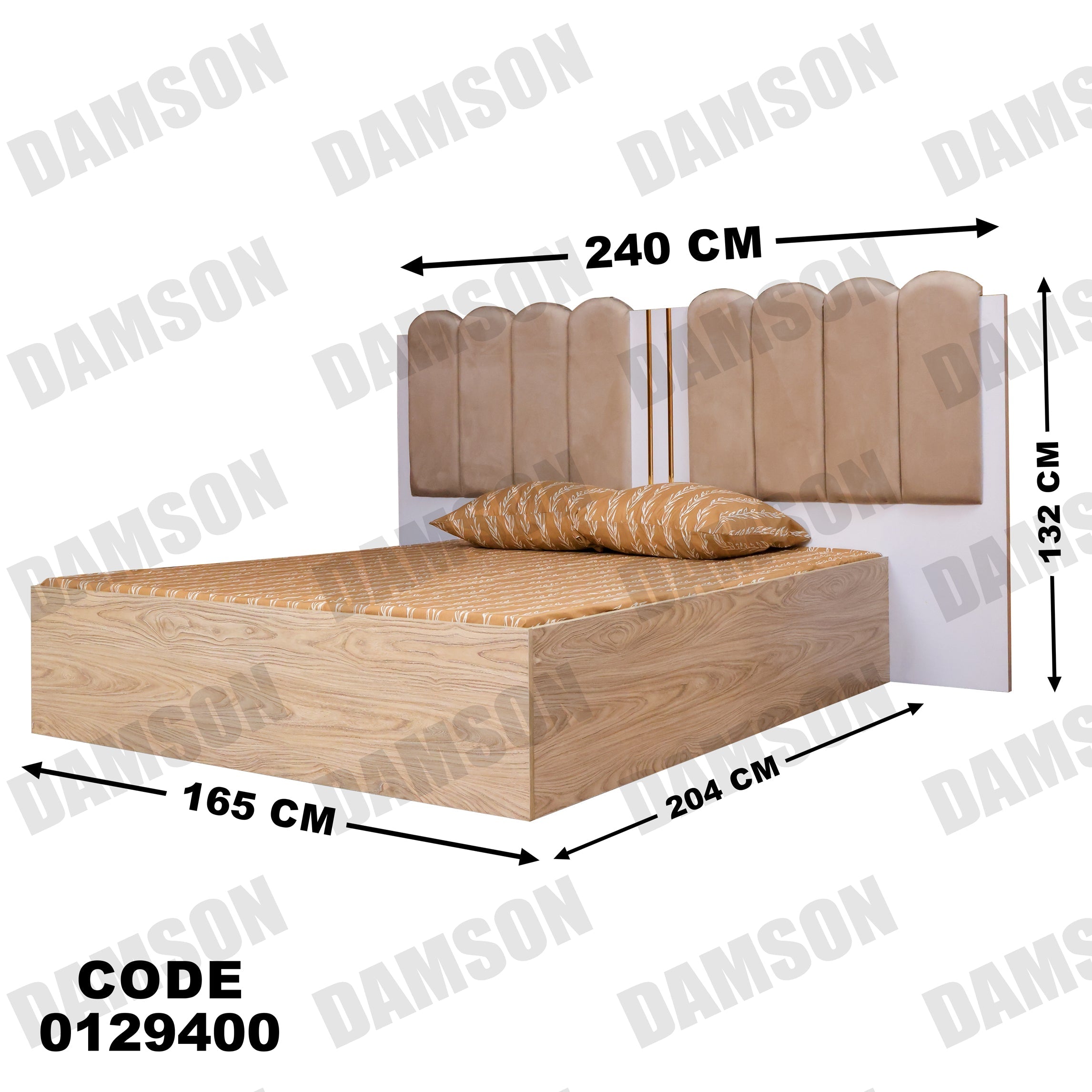 غرفة نوم ماستر 294 - Damson Furnitureغرفة نوم ماستر 294