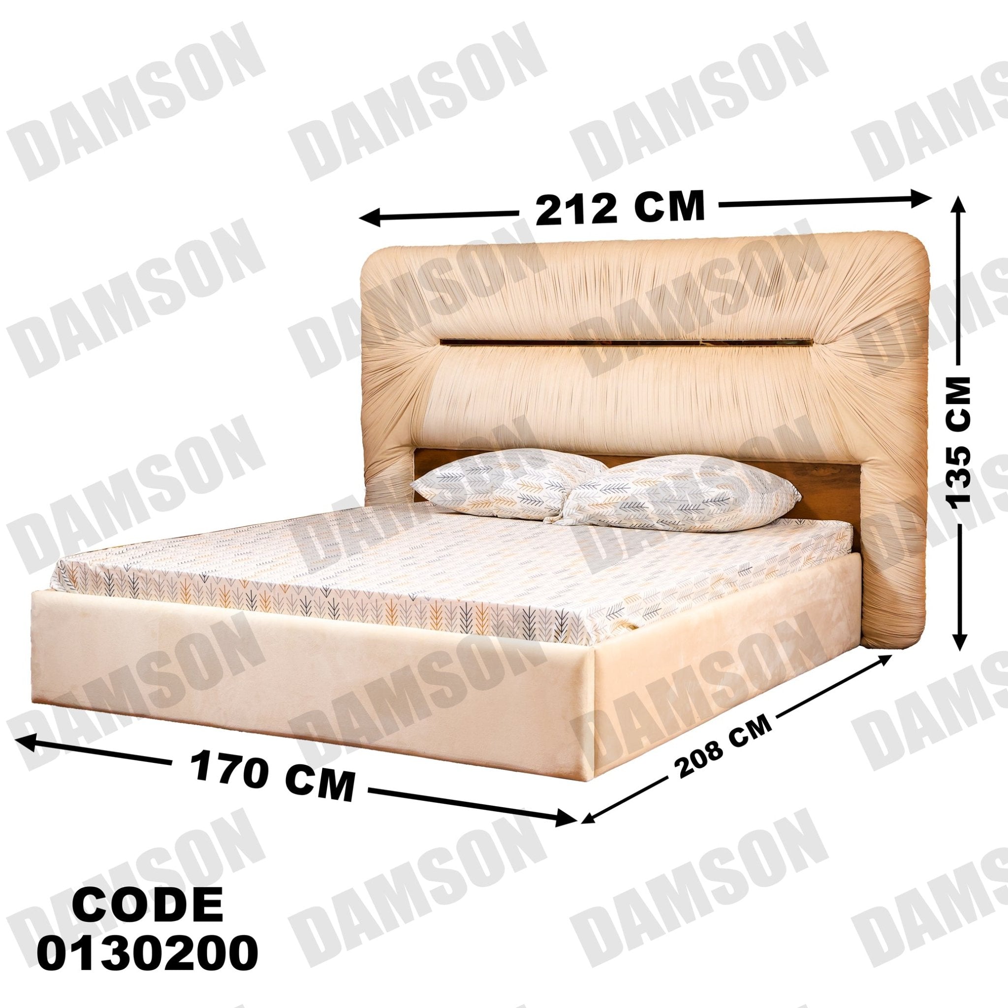 غرفة نوم ماستر 302 - Damson Furnitureغرفة نوم ماستر 302