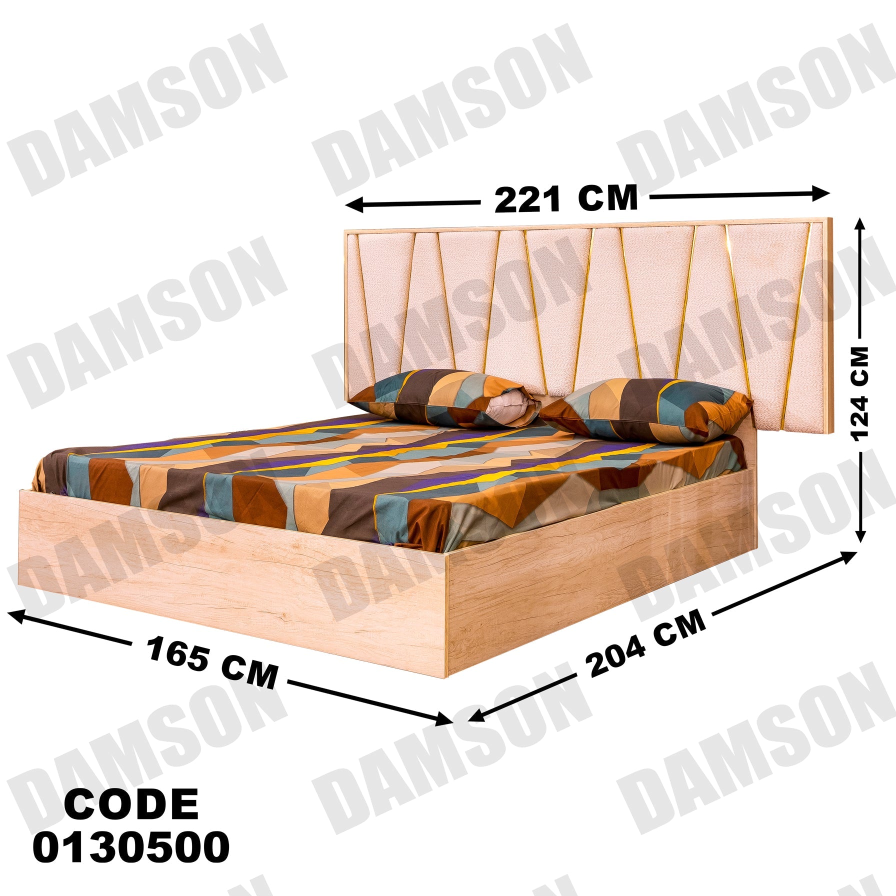 غرفة نوم ماستر 305 - Damson Furnitureغرفة نوم ماستر 305