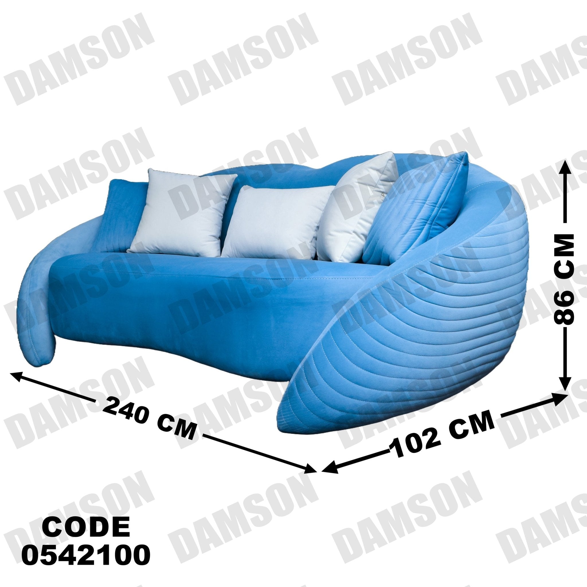 كنبة 3-421 - Damson Furnitureكنبة 3-421