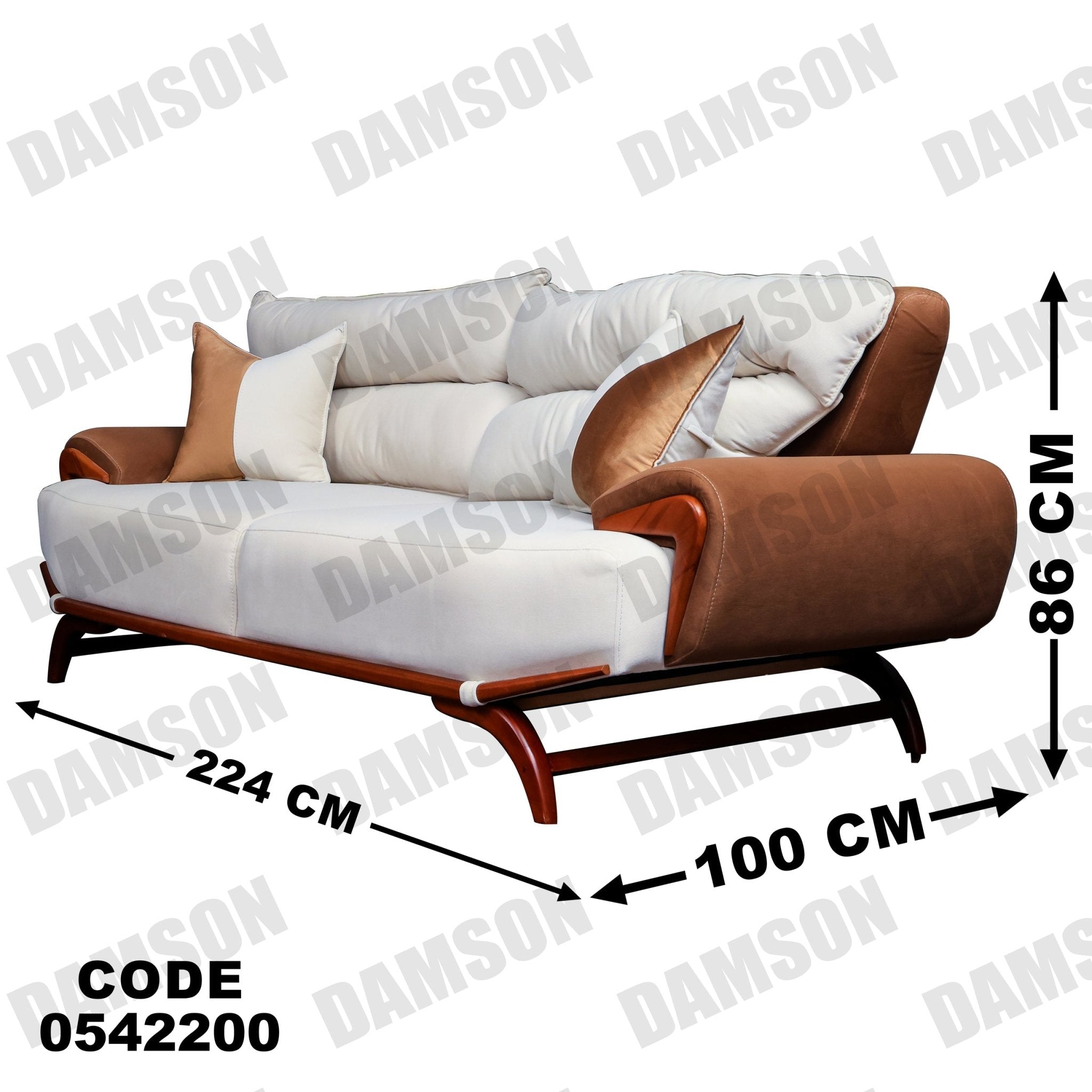 كنبة 3-422 - Damson Furnitureكنبة 3-422