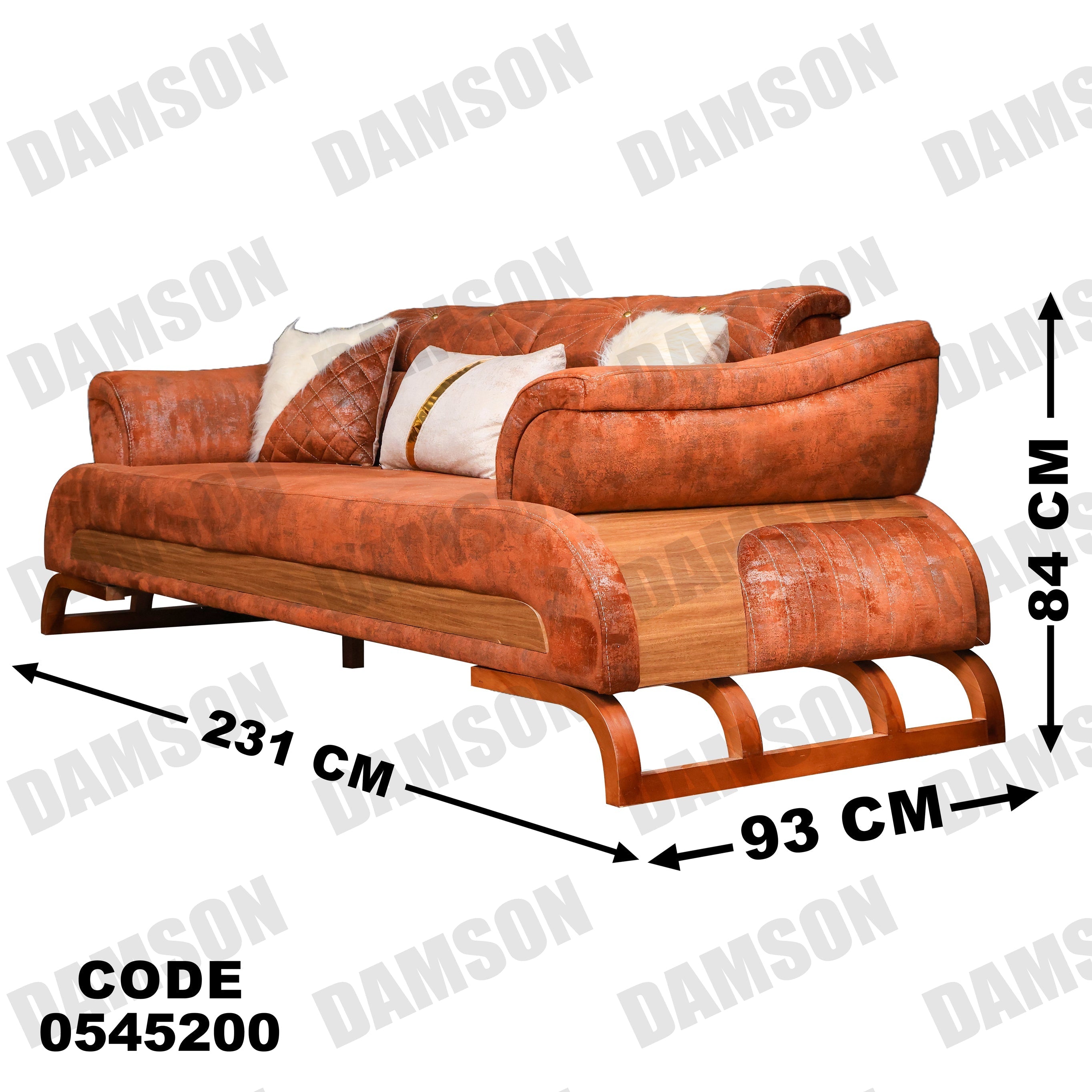 كنبة 3-452 - Damson Furnitureكنبة 3-452