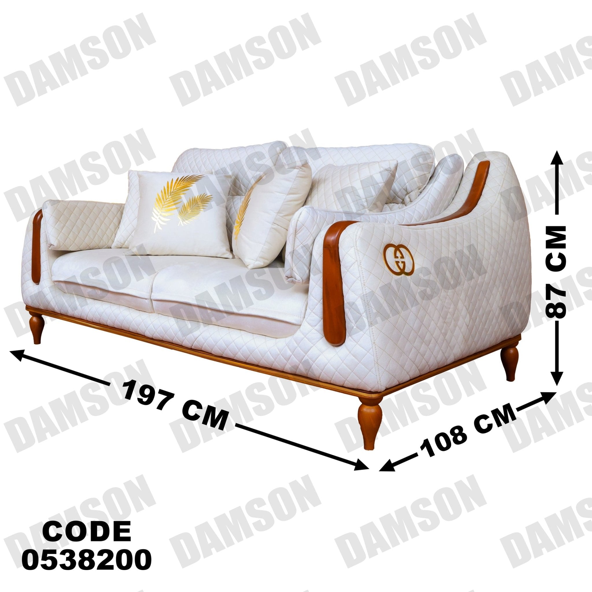 كنبة 4-382 - Damson Furnitureكنبة 4-382
