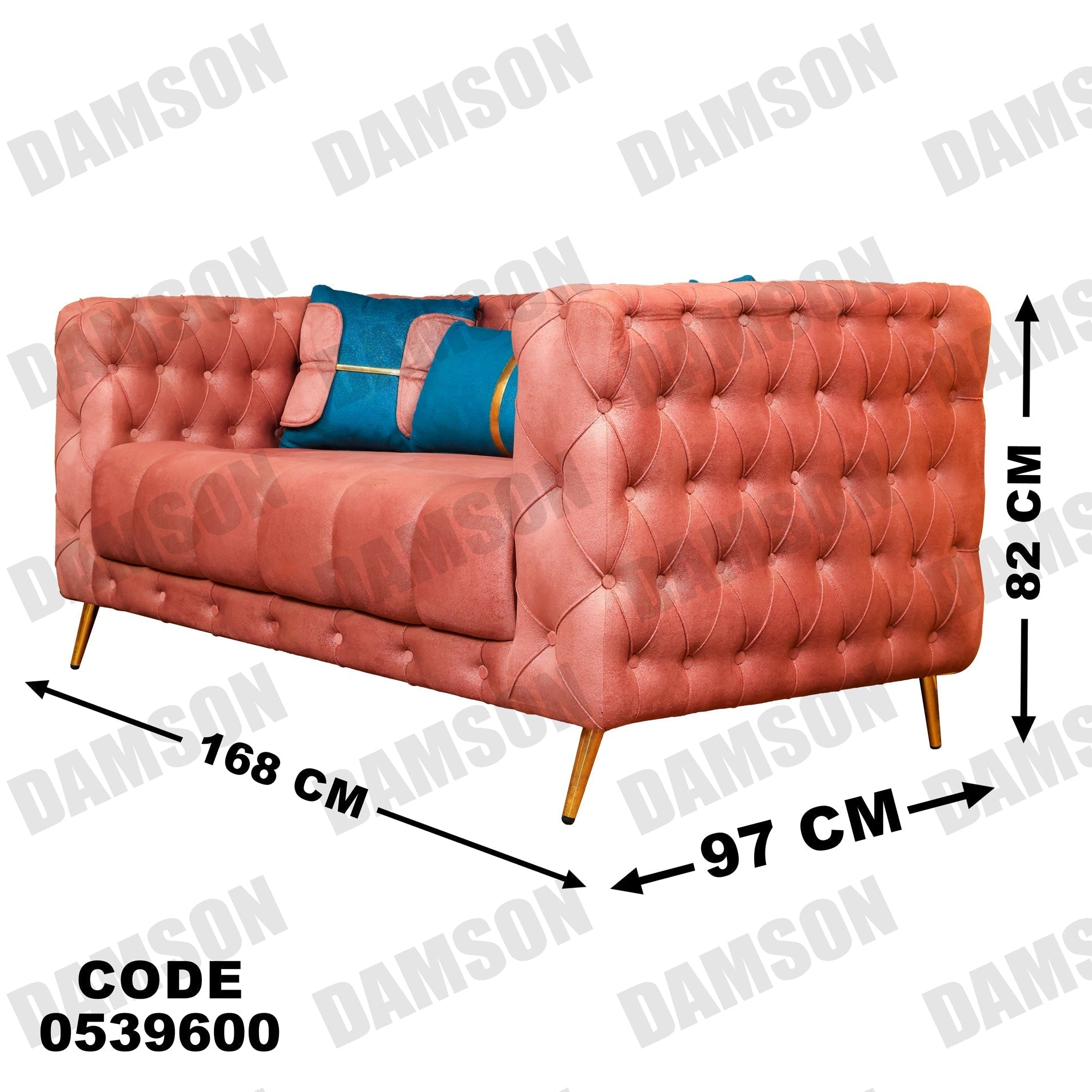 كنبة 4-396 - Damson Furnitureكنبة 4-396