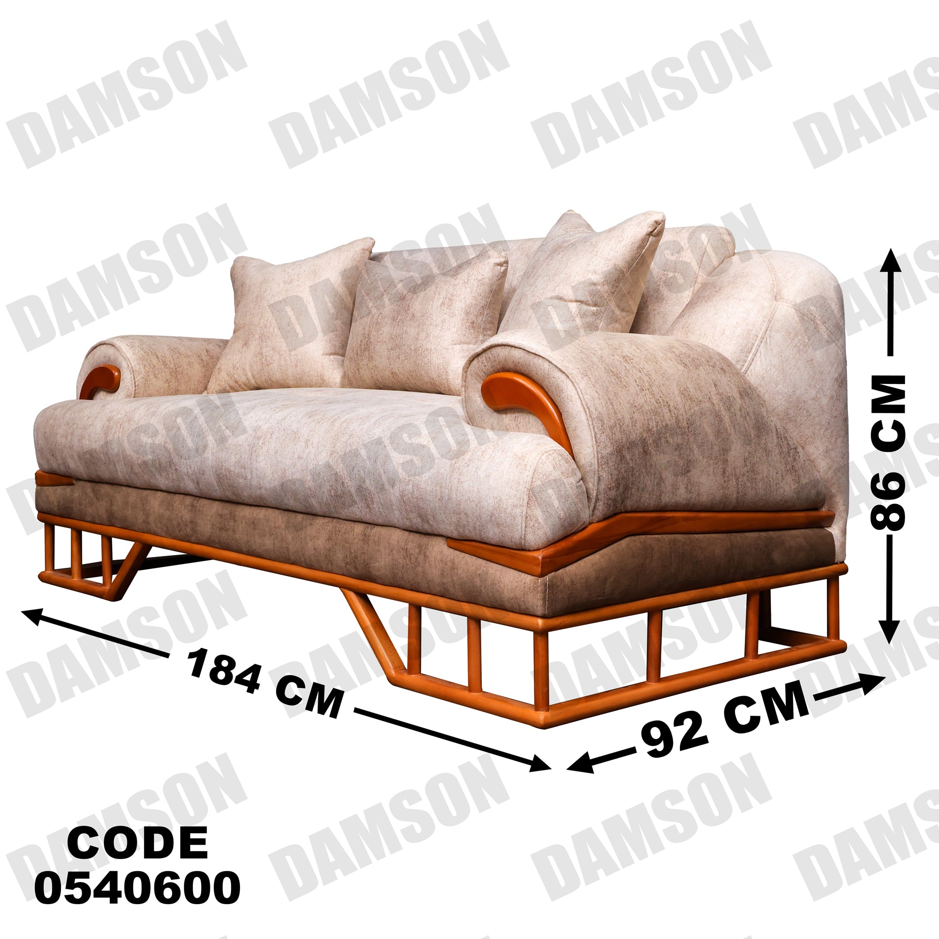 كنبة 4-406 - Damson Furnitureكنبة 4-406