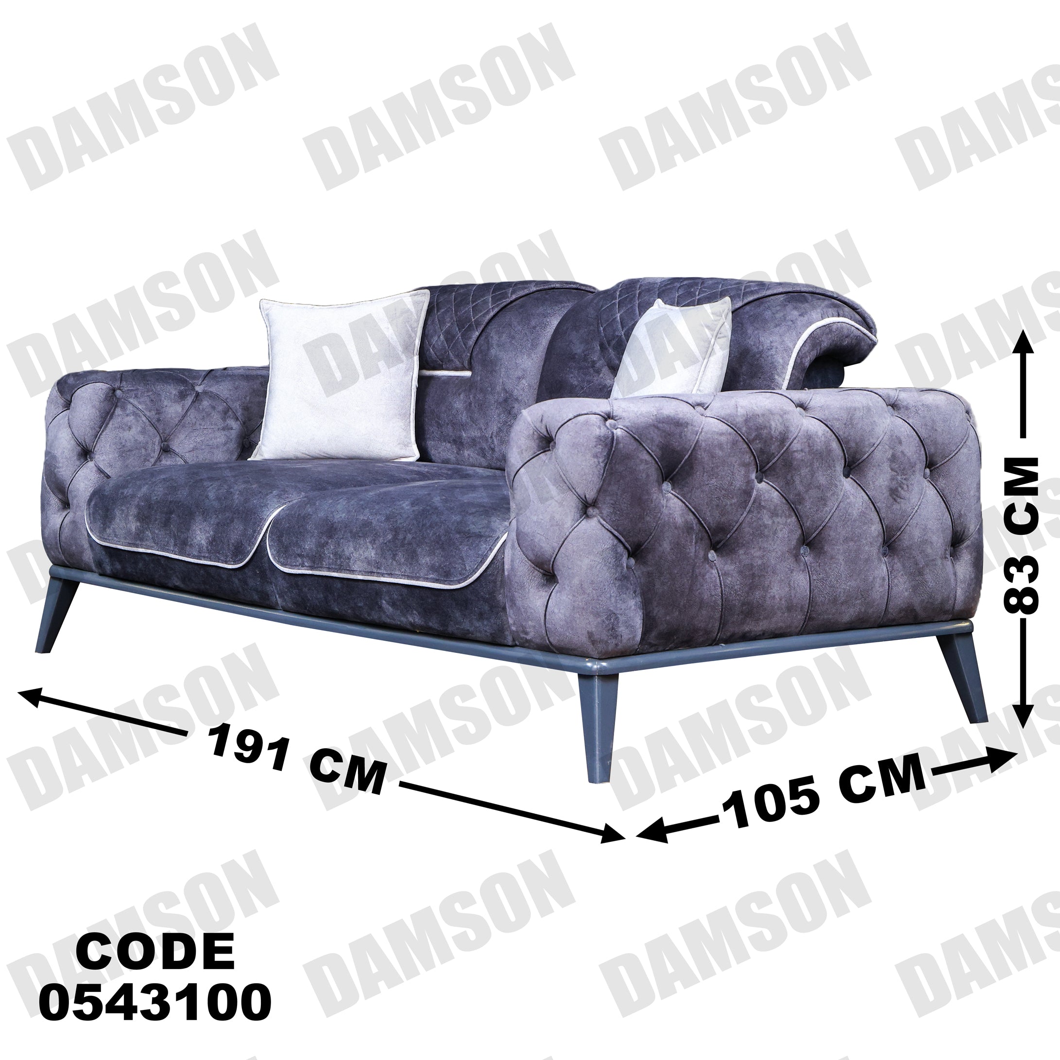 كنبة 4-431 - Damson Furnitureكنبة 4-431
