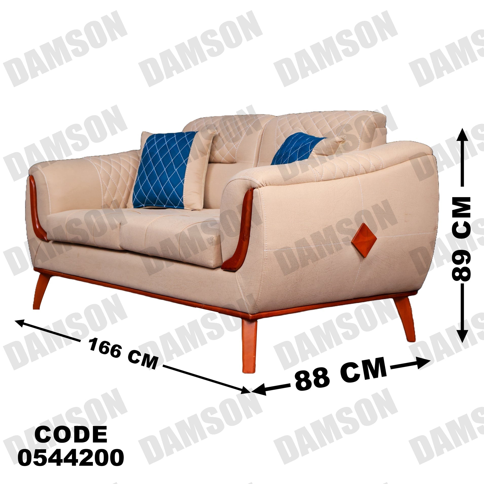 كنبة 4-442 - Damson Furnitureكنبة 4-442